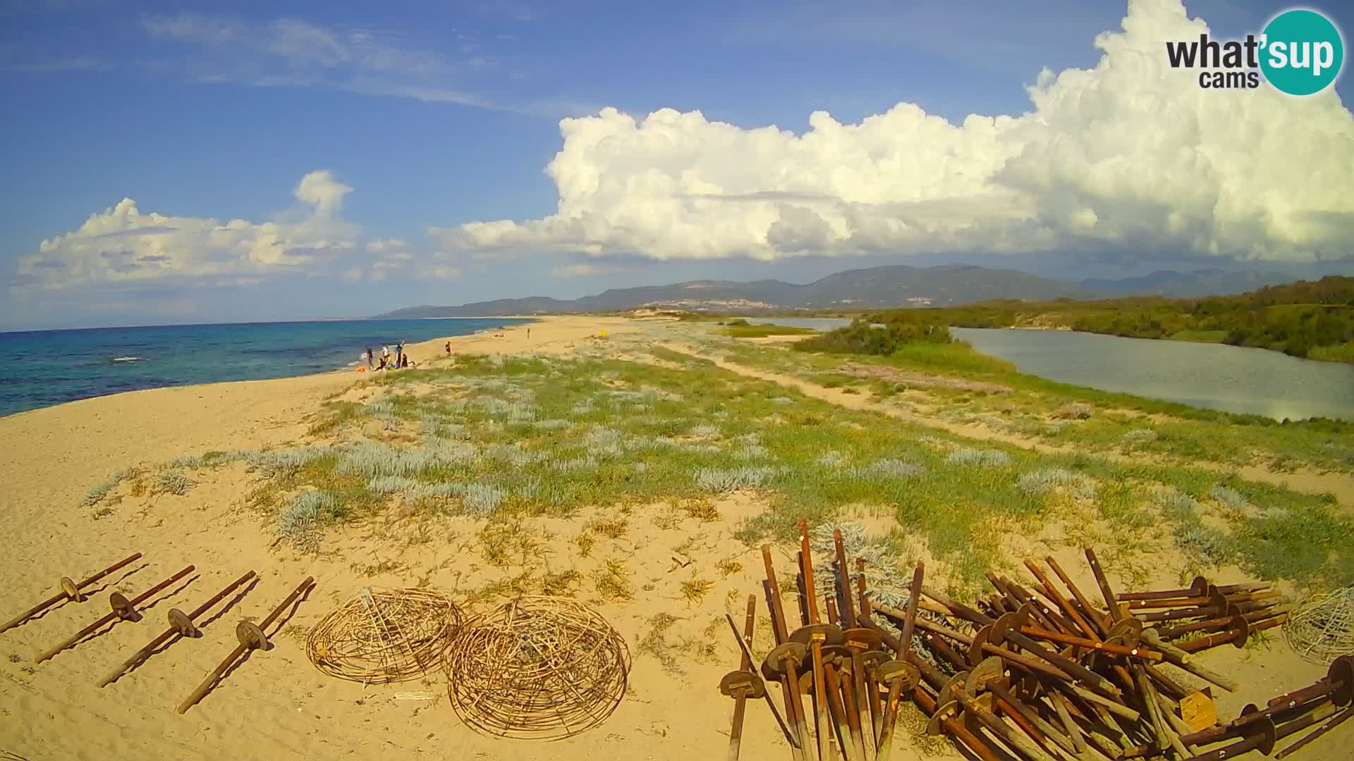 Valledoria Live webcam – San Pietro beach – Sardinia – Italy