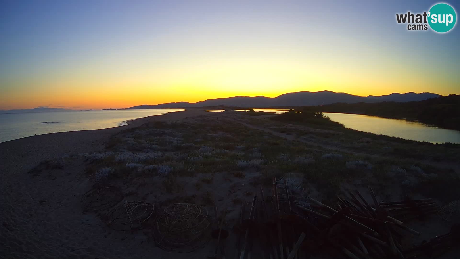 Valledoria Live-Webcam – Strand San Pietro – Sardinien – Italien