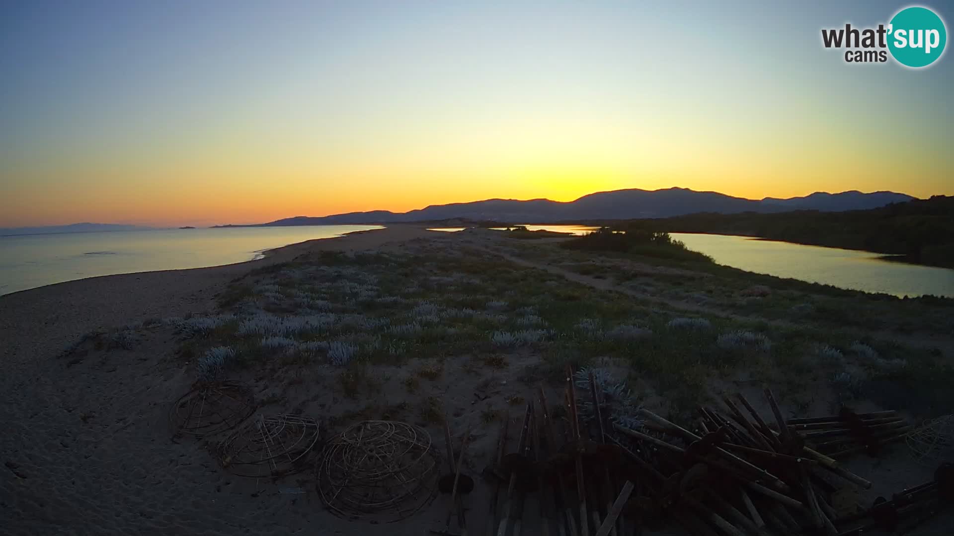 Valledoria Live-Webcam – Strand San Pietro – Sardinien – Italien