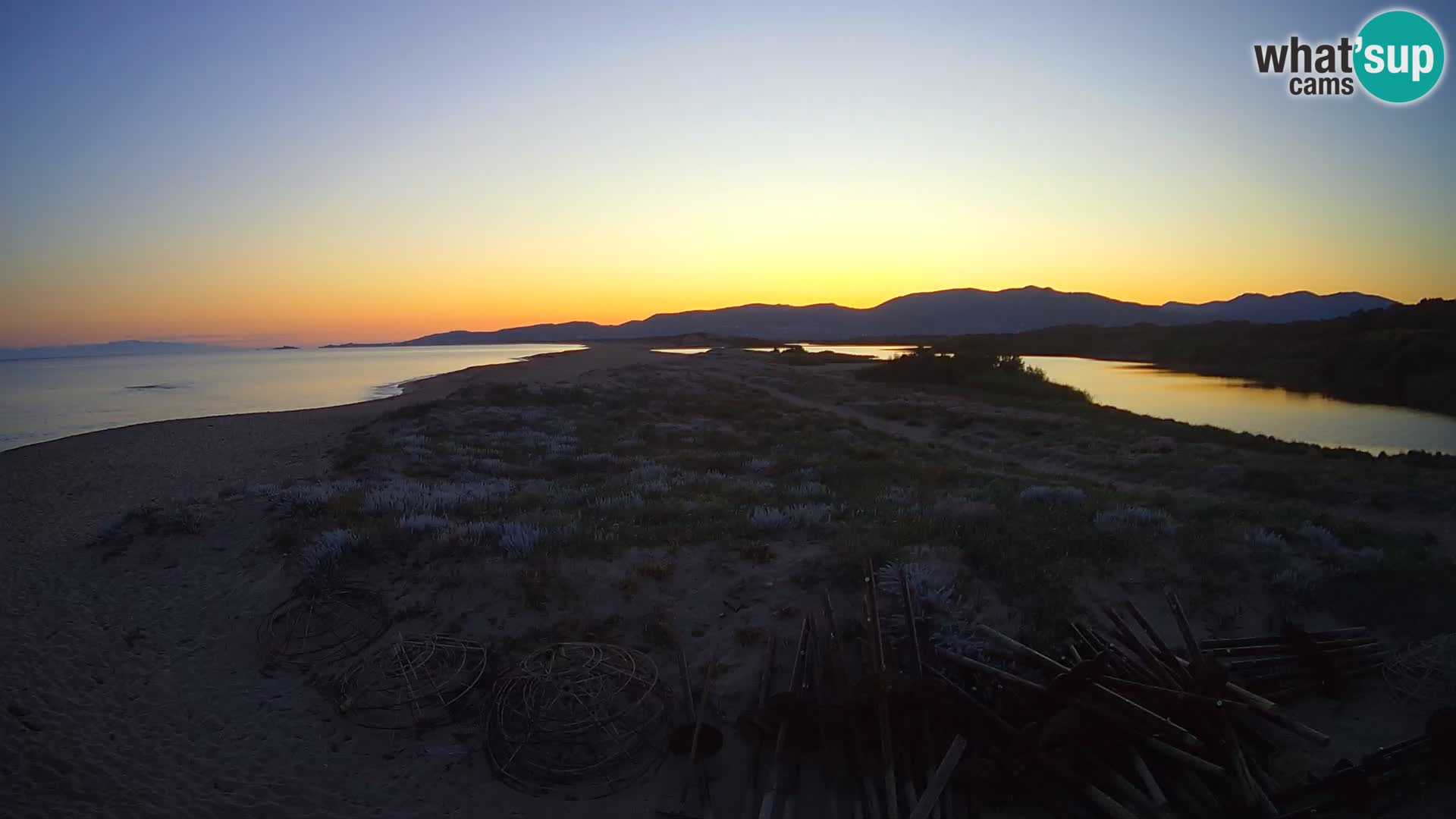 Valledoria Live webcam – San Pietro beach – Sardinia – Italy
