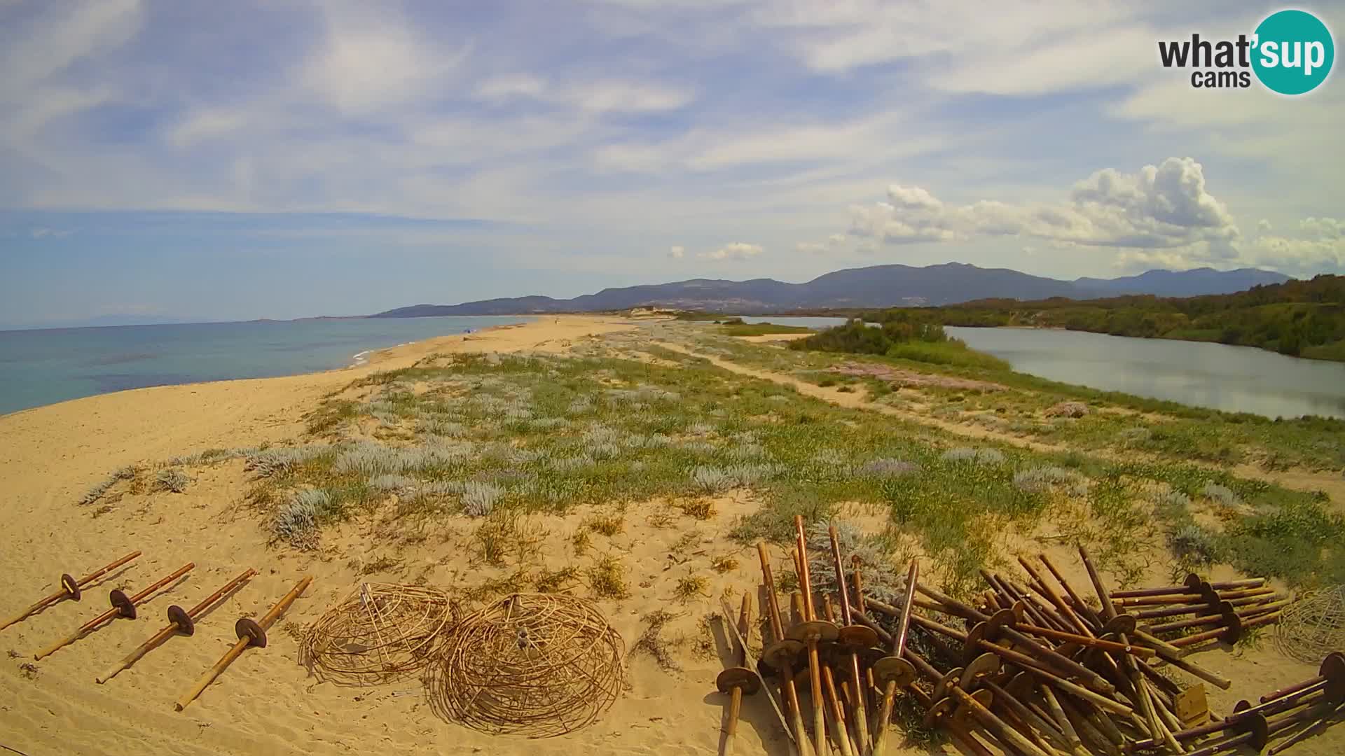 Valledoria Cámara web en vivo – Playa de San Pietro – Cerdeña – Italia