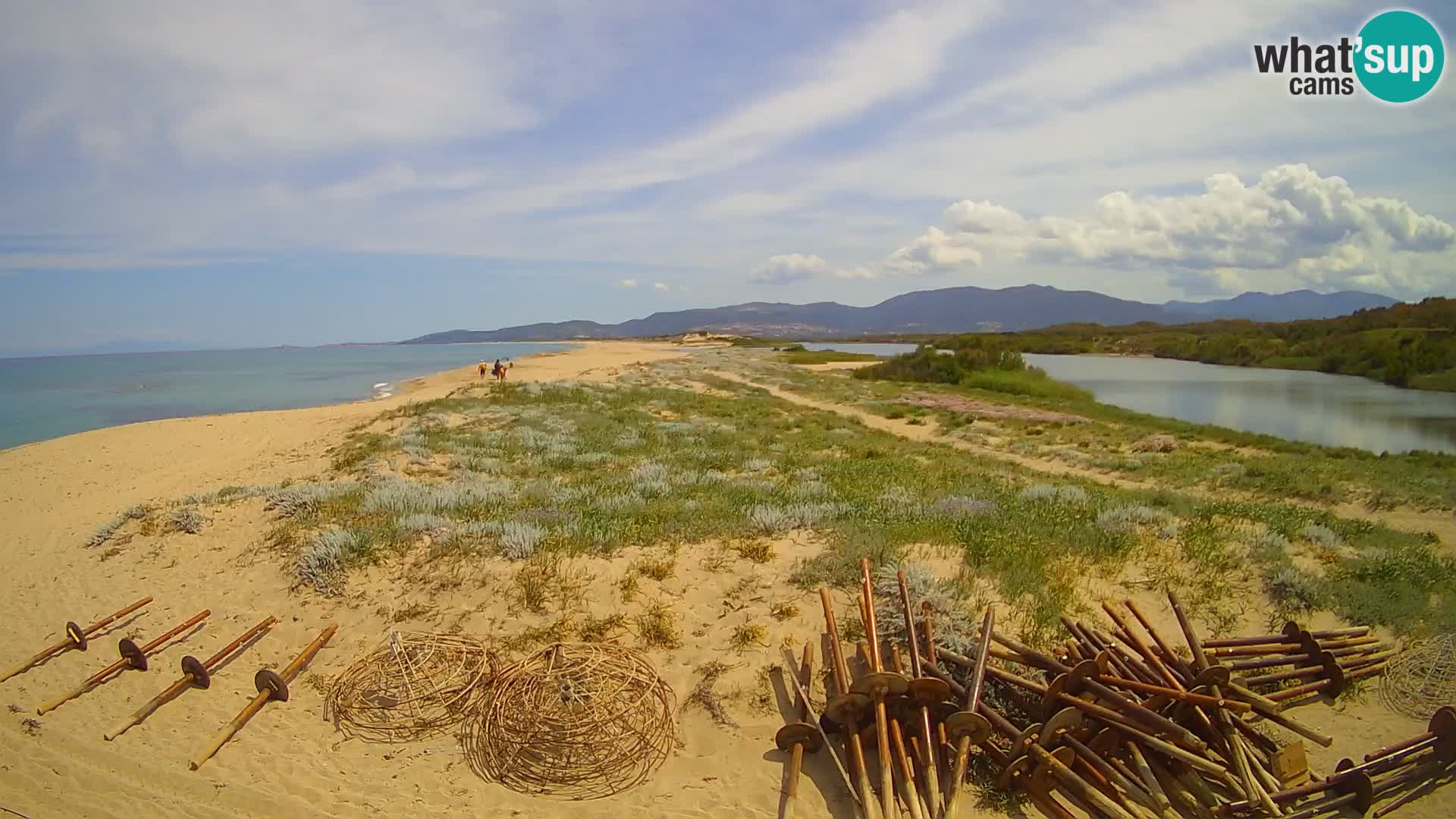 Valledoria Live-Webcam – Strand San Pietro – Sardinien – Italien