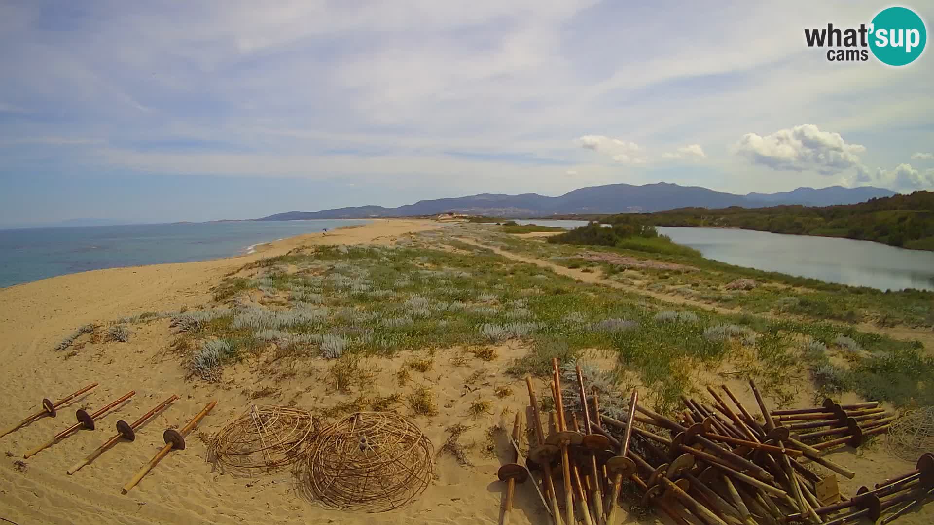 Valledoria Web kamera uživo – plaža San Pietro – Sardinija – Italija
