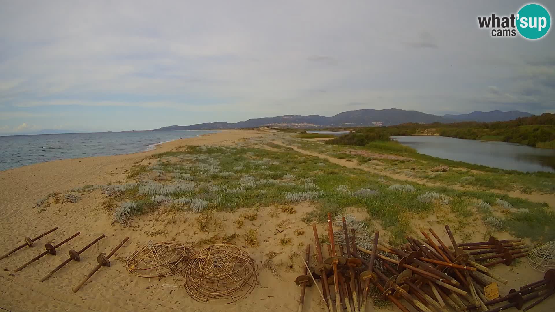 Valledoria Live webcam – San Pietro beach – Sardinia – Italy