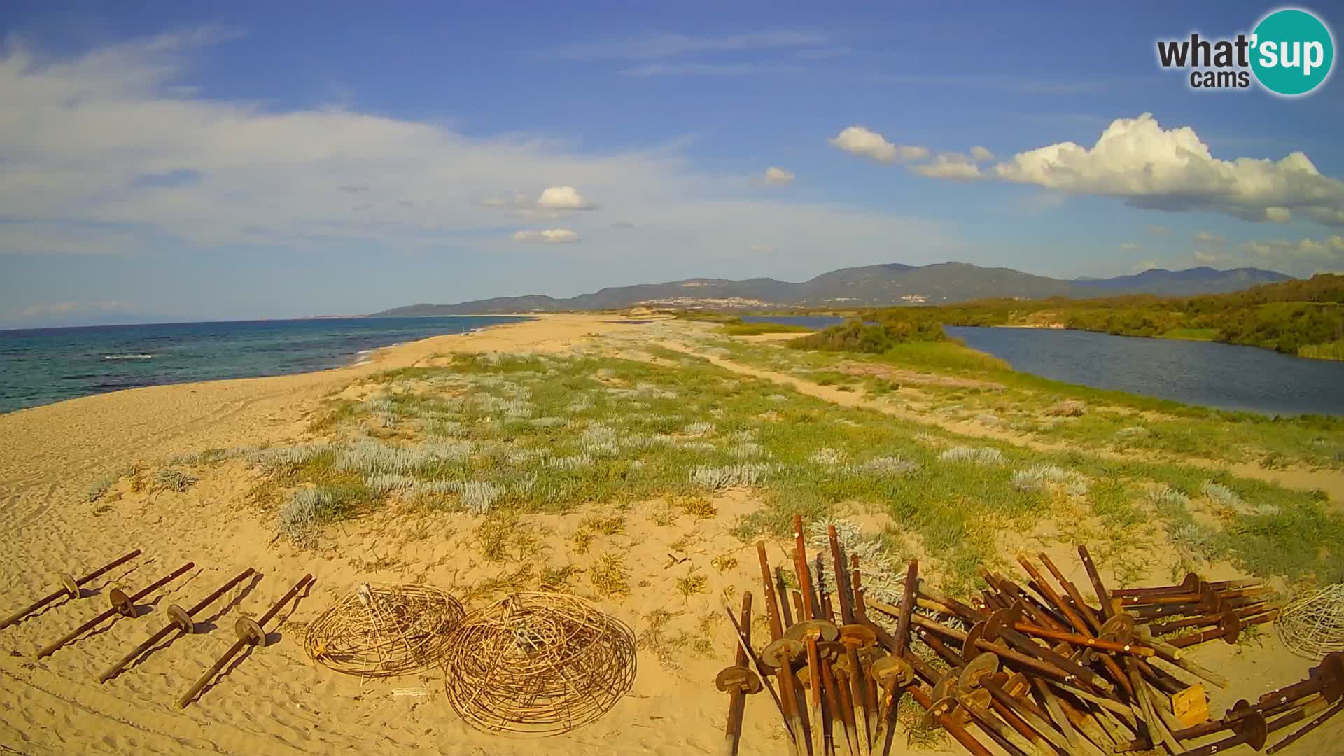 Valledoria Live-Webcam – Strand San Pietro – Sardinien – Italien
