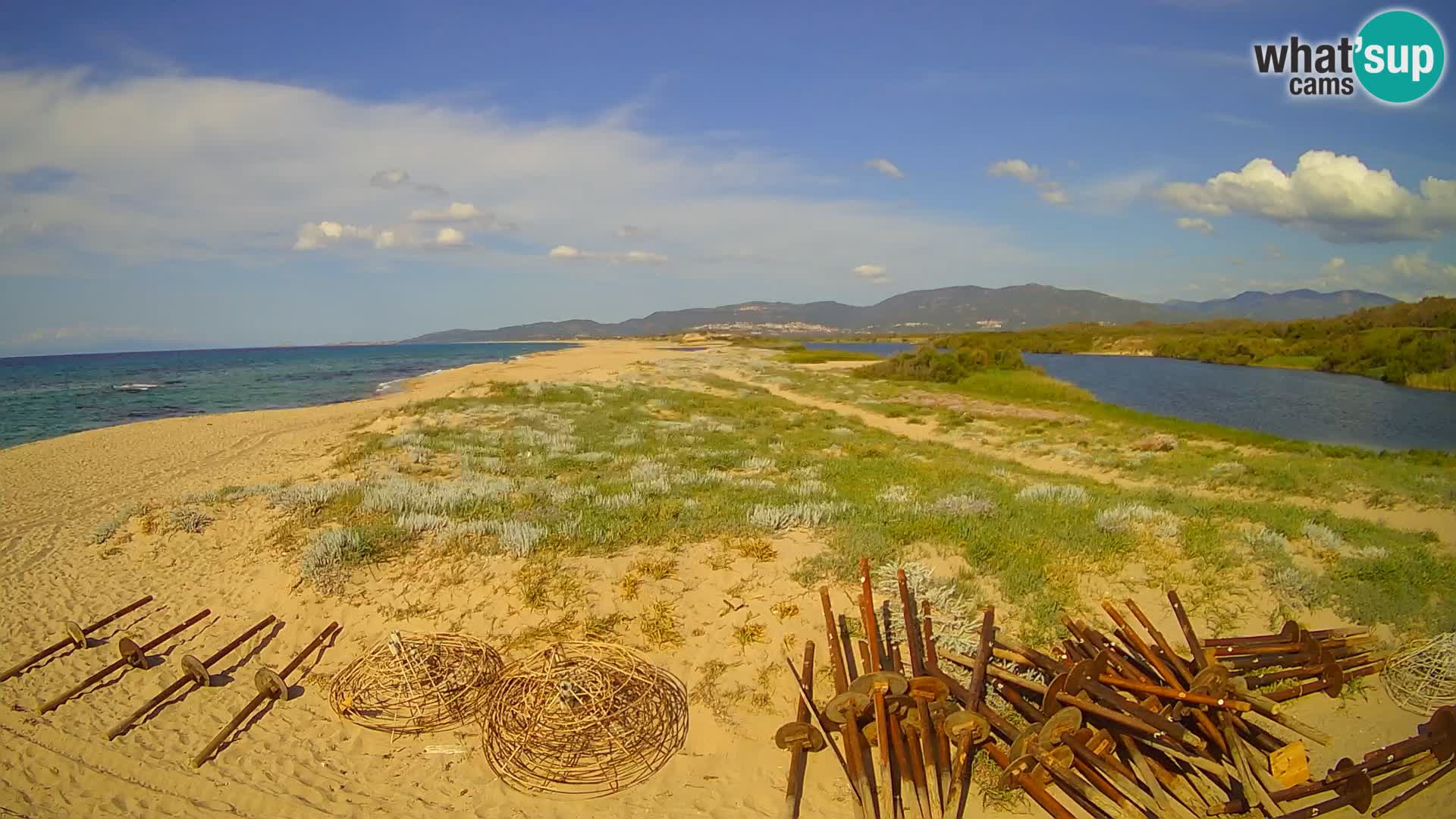 Webcam Valledoria Live – Plage de San Pietro – Sardaigne – Italie