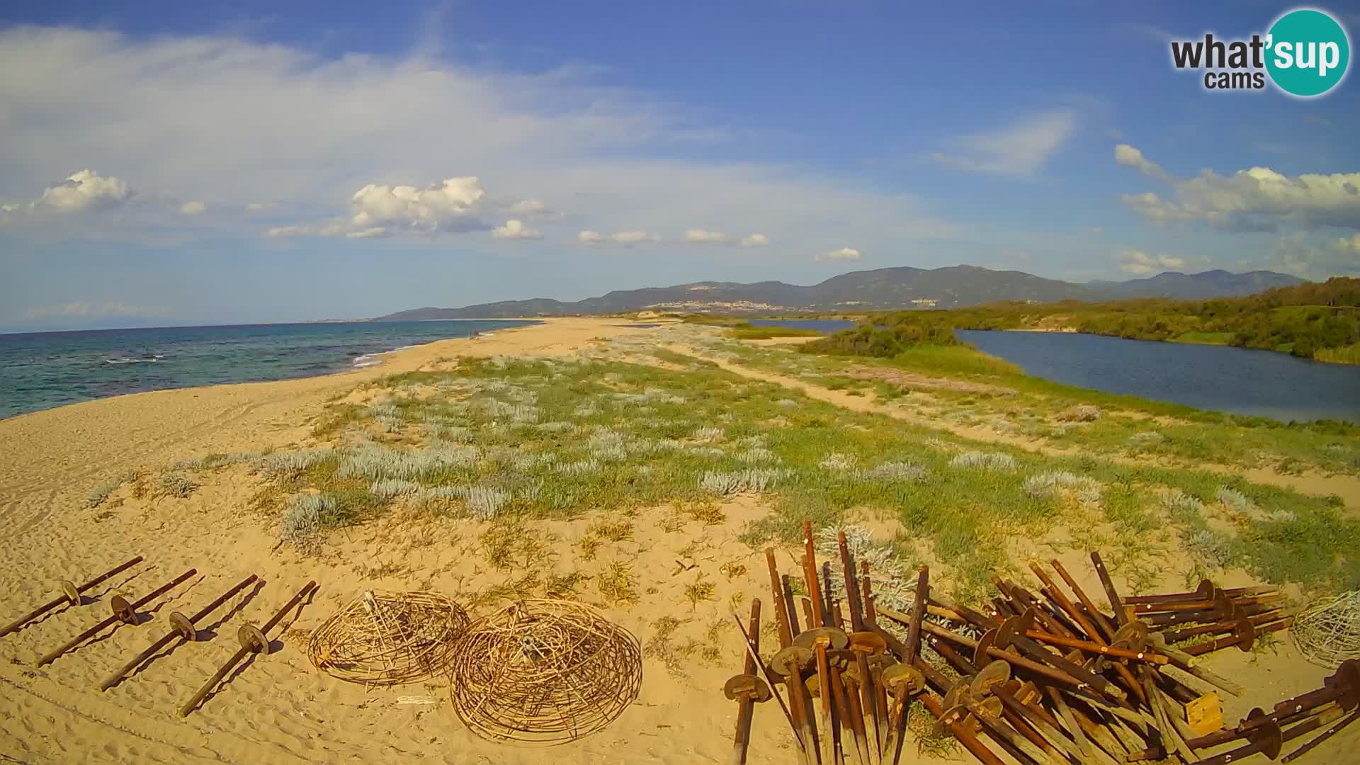 Valledoria Live webcam – San Pietro beach – Sardinia – Italy