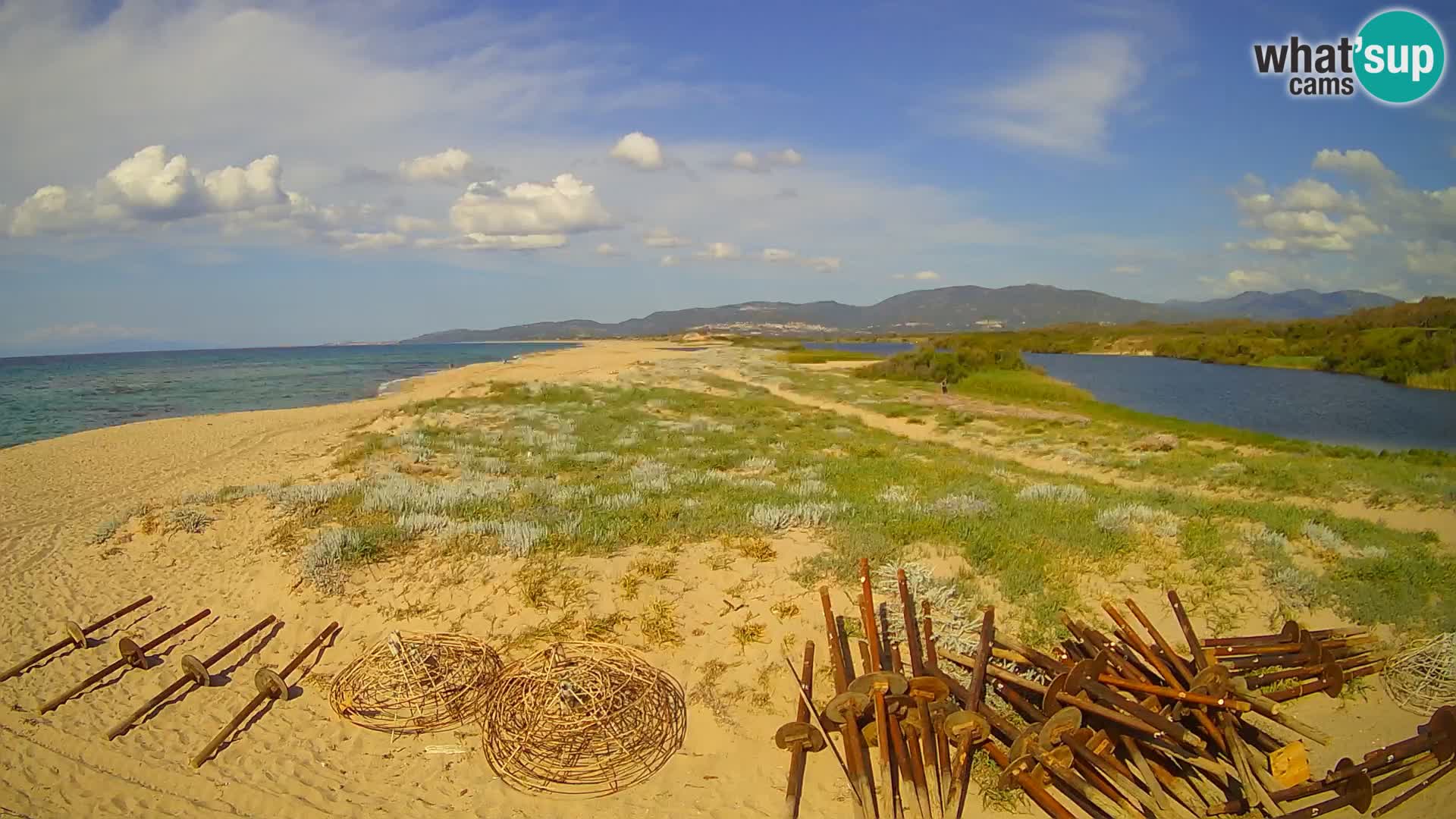 Valledoria Live webcam – San Pietro beach – Sardinia – Italy