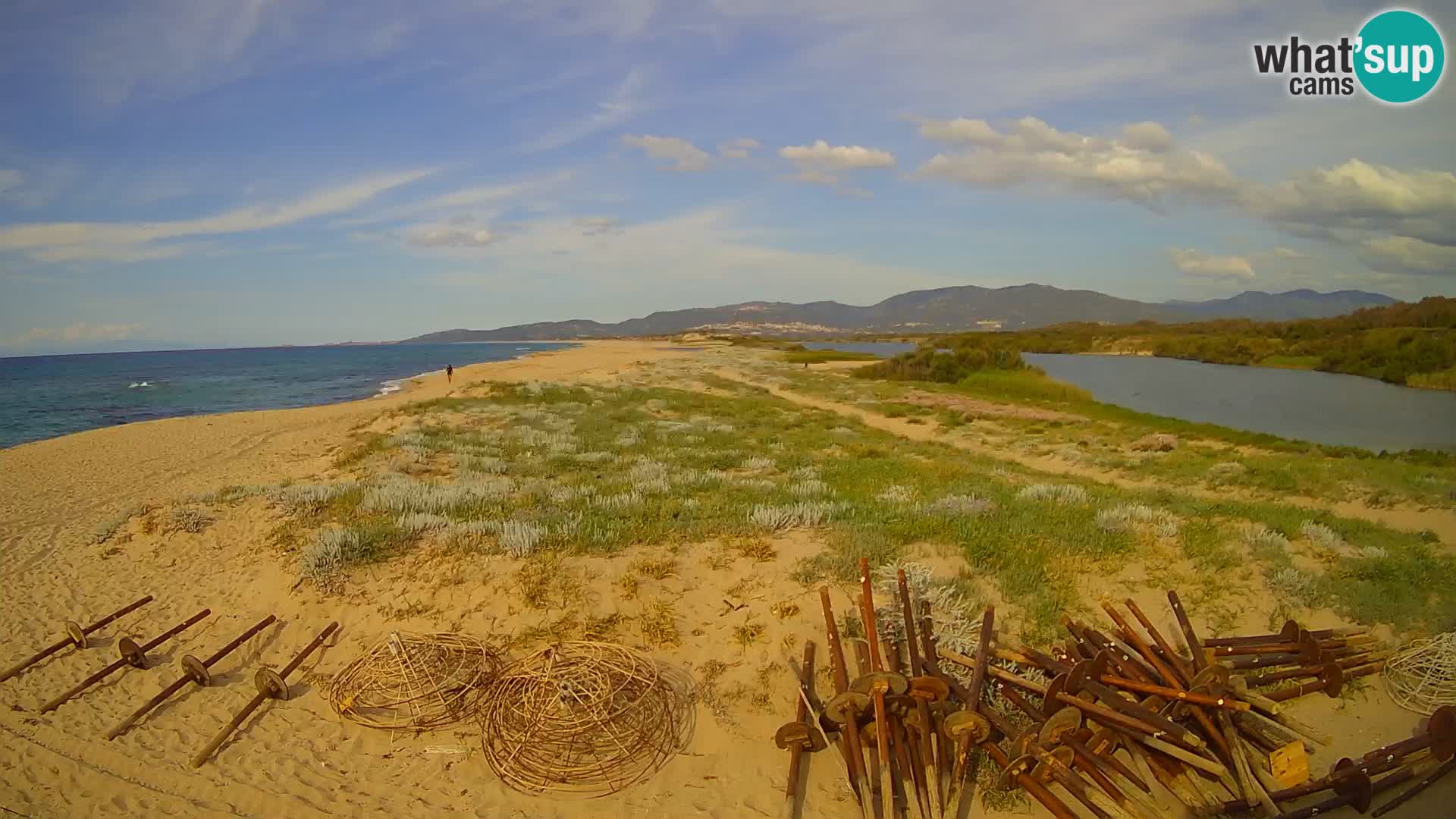 Valledoria Live webcam – San Pietro beach – Sardinia – Italy