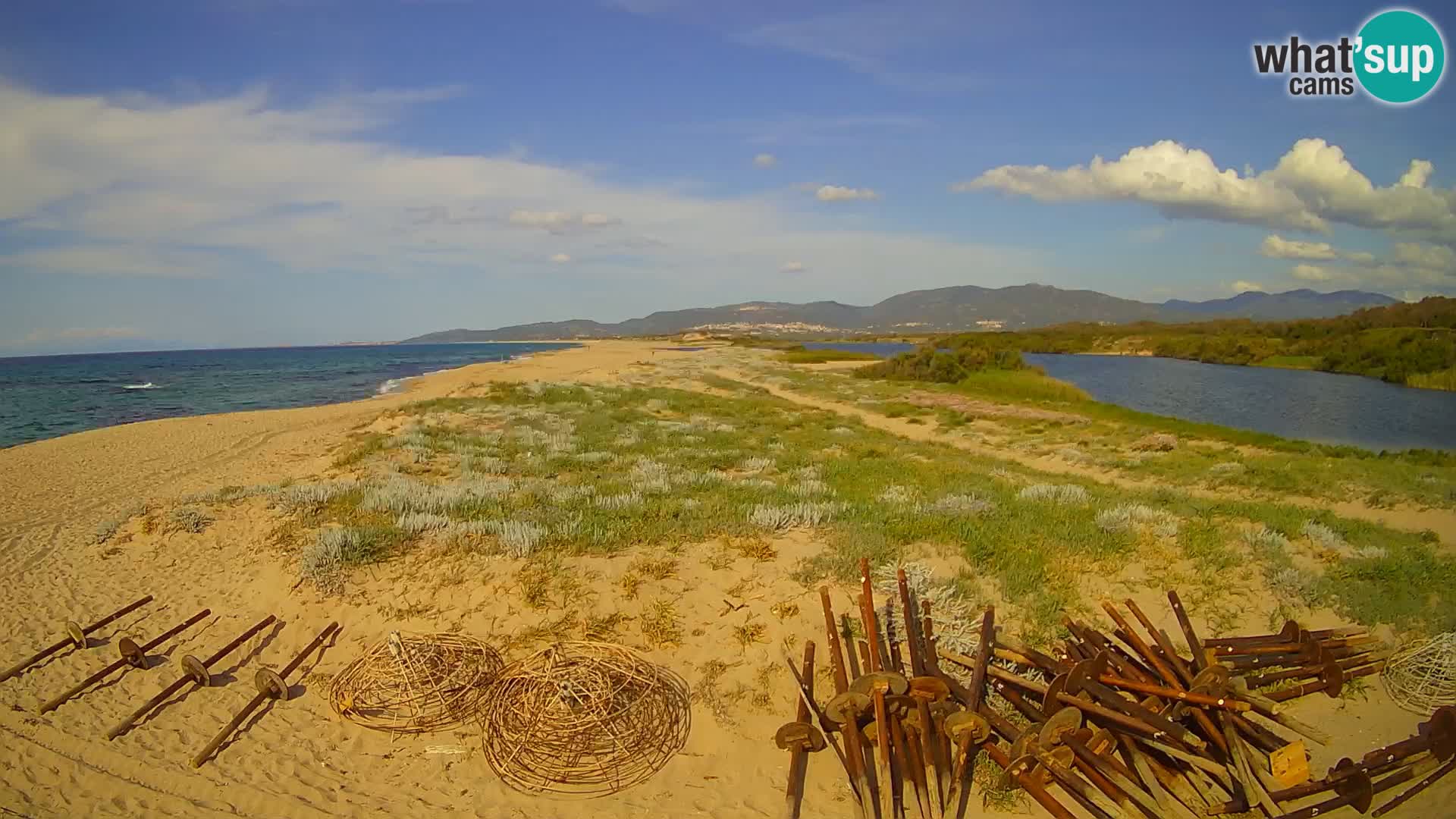 Valledoria Web kamera uživo – plaža San Pietro – Sardinija – Italija