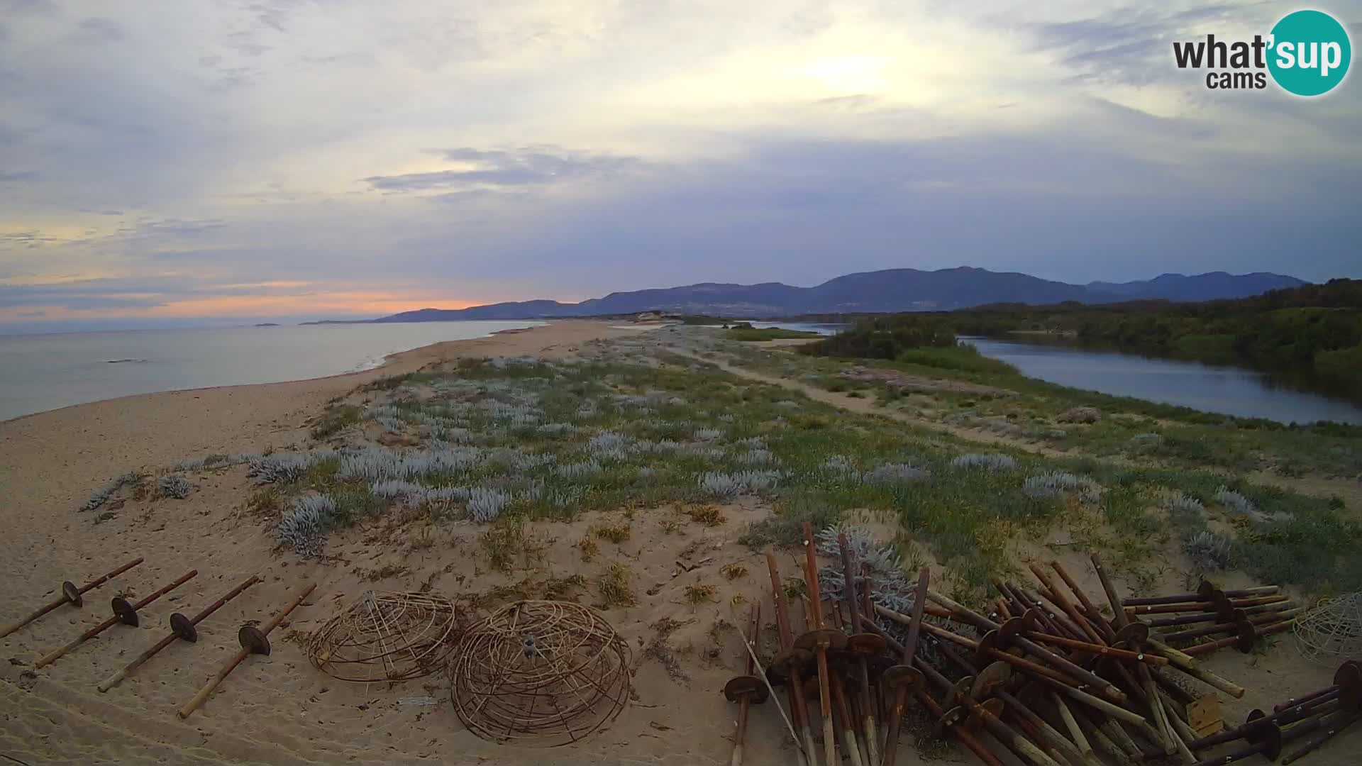 Valledoria Live webcam – Spiaggia di San Pietro – Sardegna – Italia