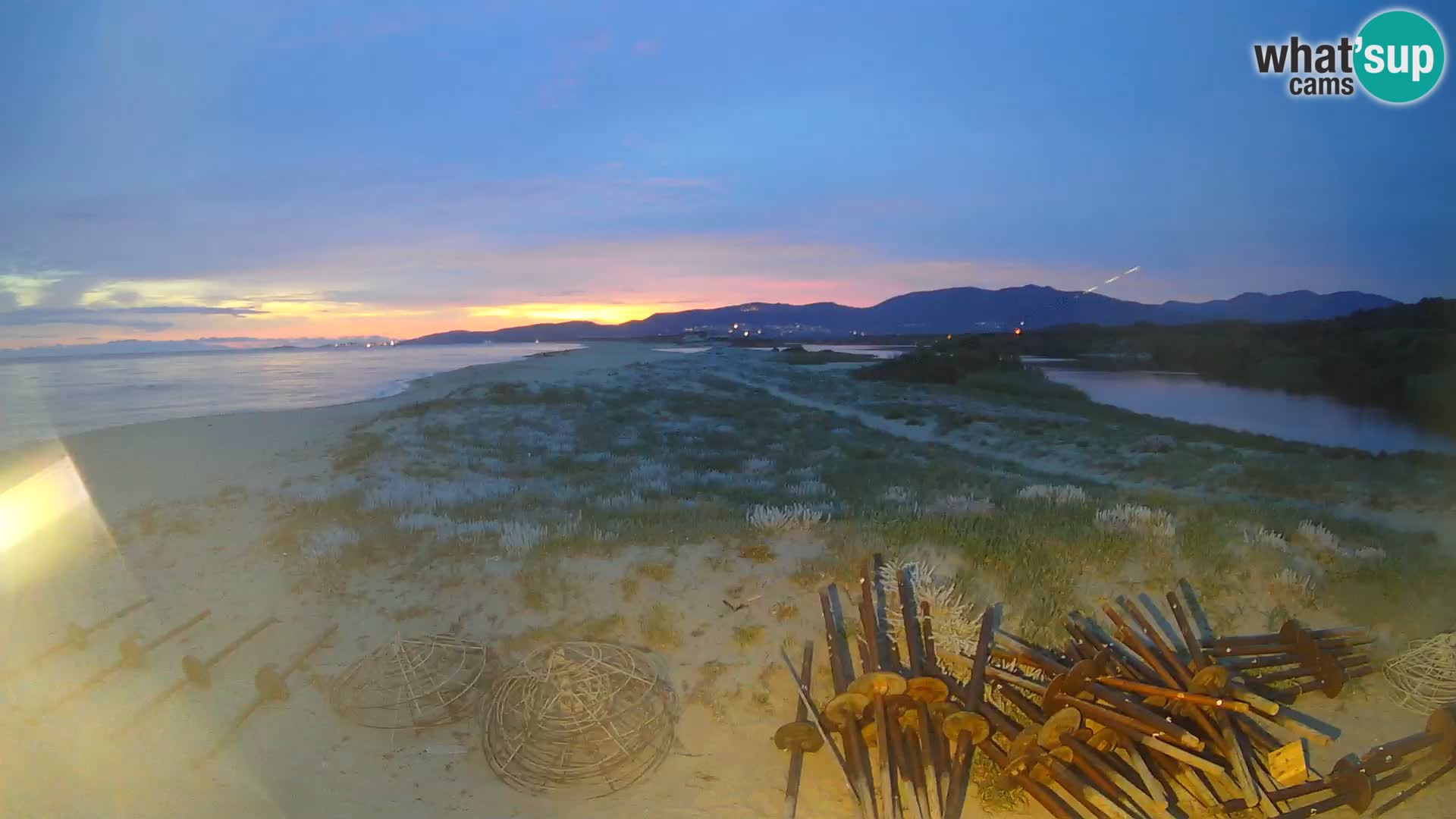 Valledoria Cámara web en vivo – Playa de San Pietro – Cerdeña – Italia