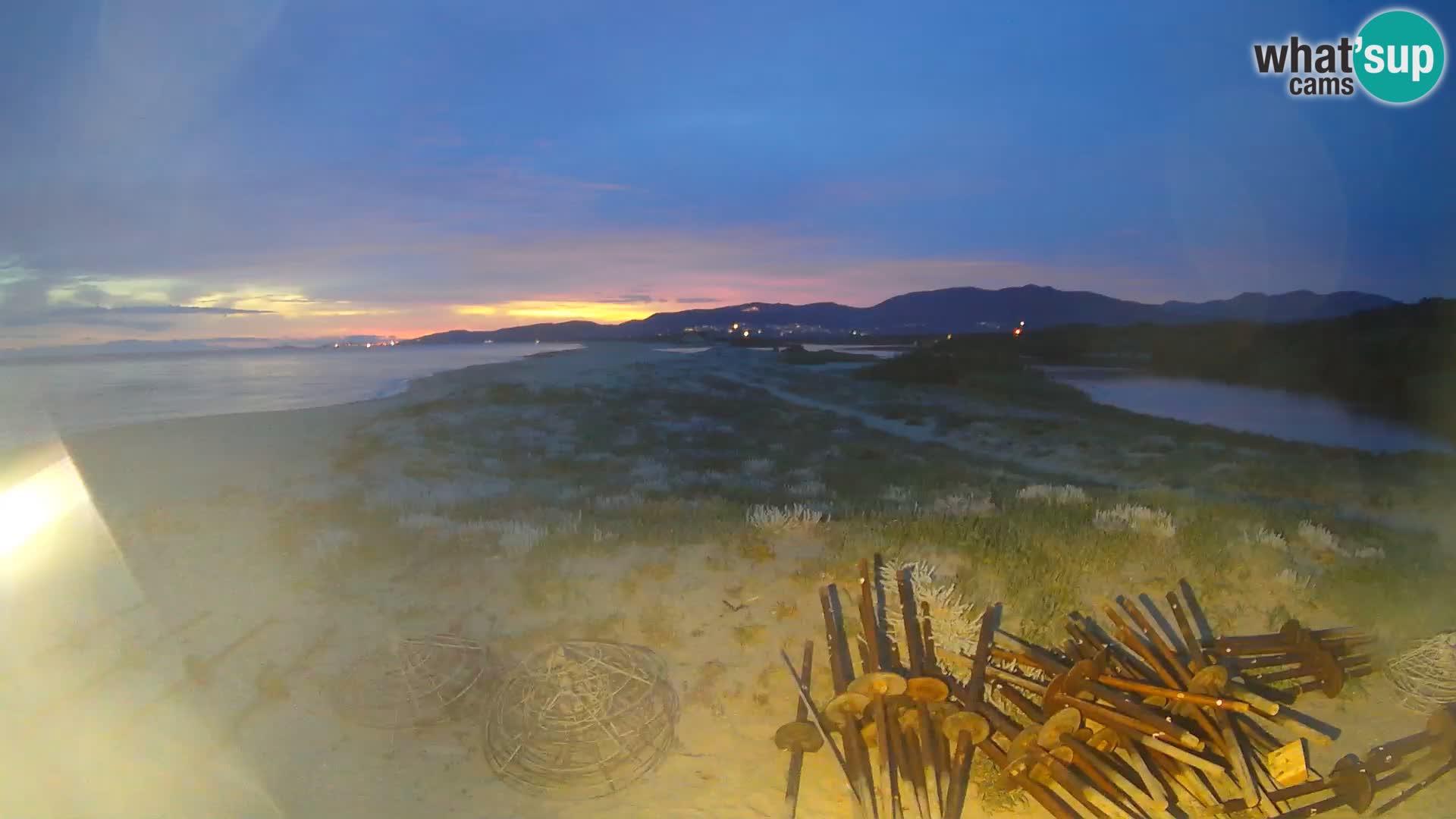Valledoria Live webcam – Spiaggia di San Pietro – Sardegna – Italia