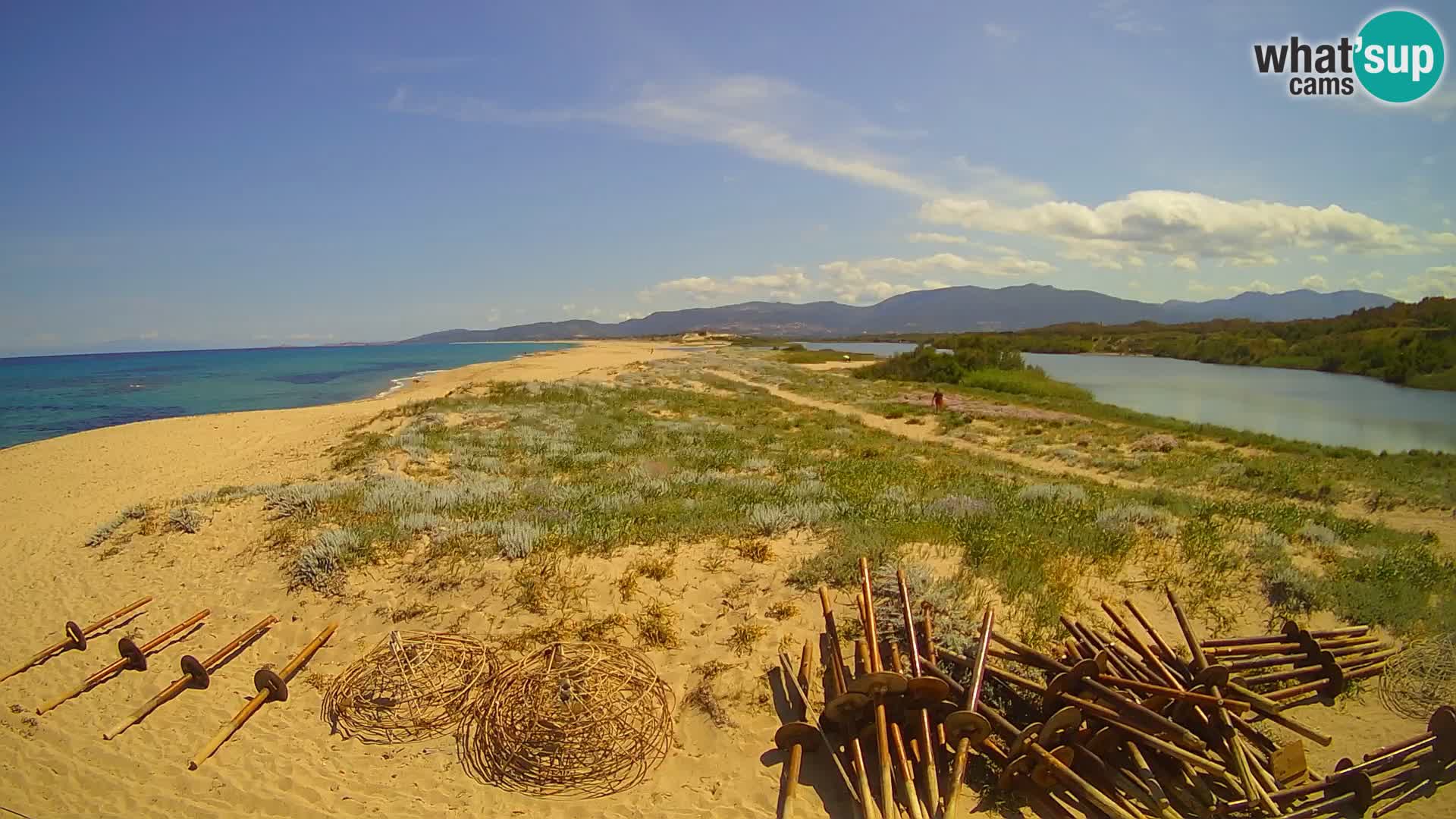 Webcam Valledoria Live – Plage de San Pietro – Sardaigne – Italie