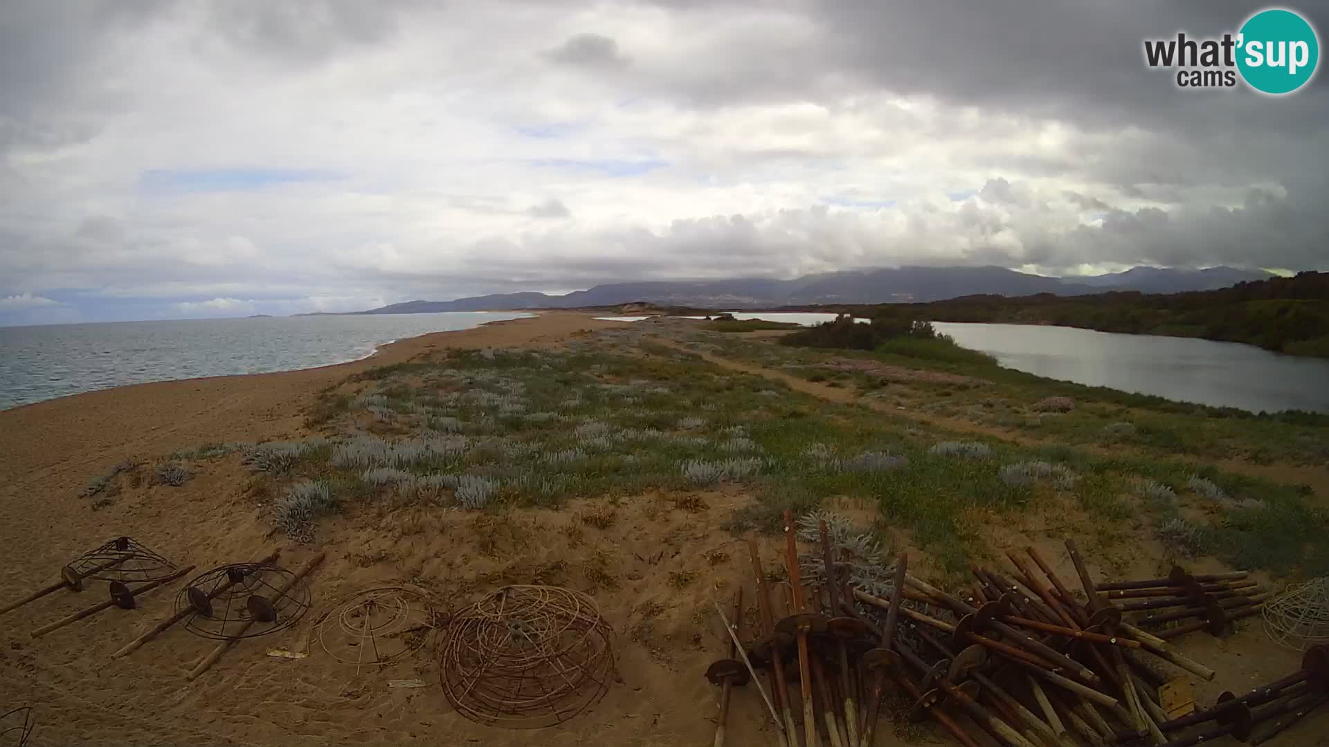 Valledoria Live webcam – San Pietro beach – Sardinia – Italy