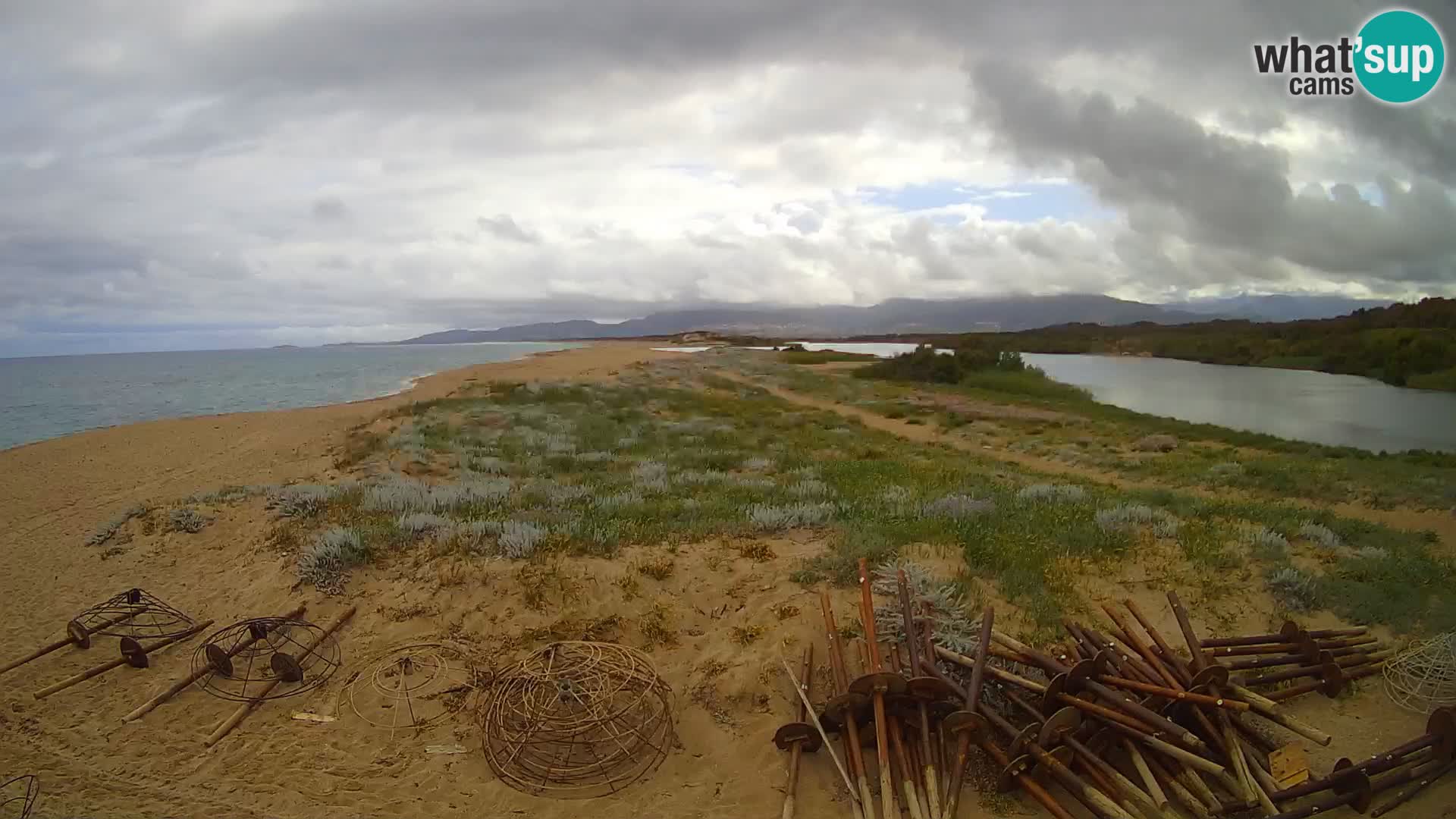 Valledoria Live webcam – San Pietro beach – Sardinia – Italy