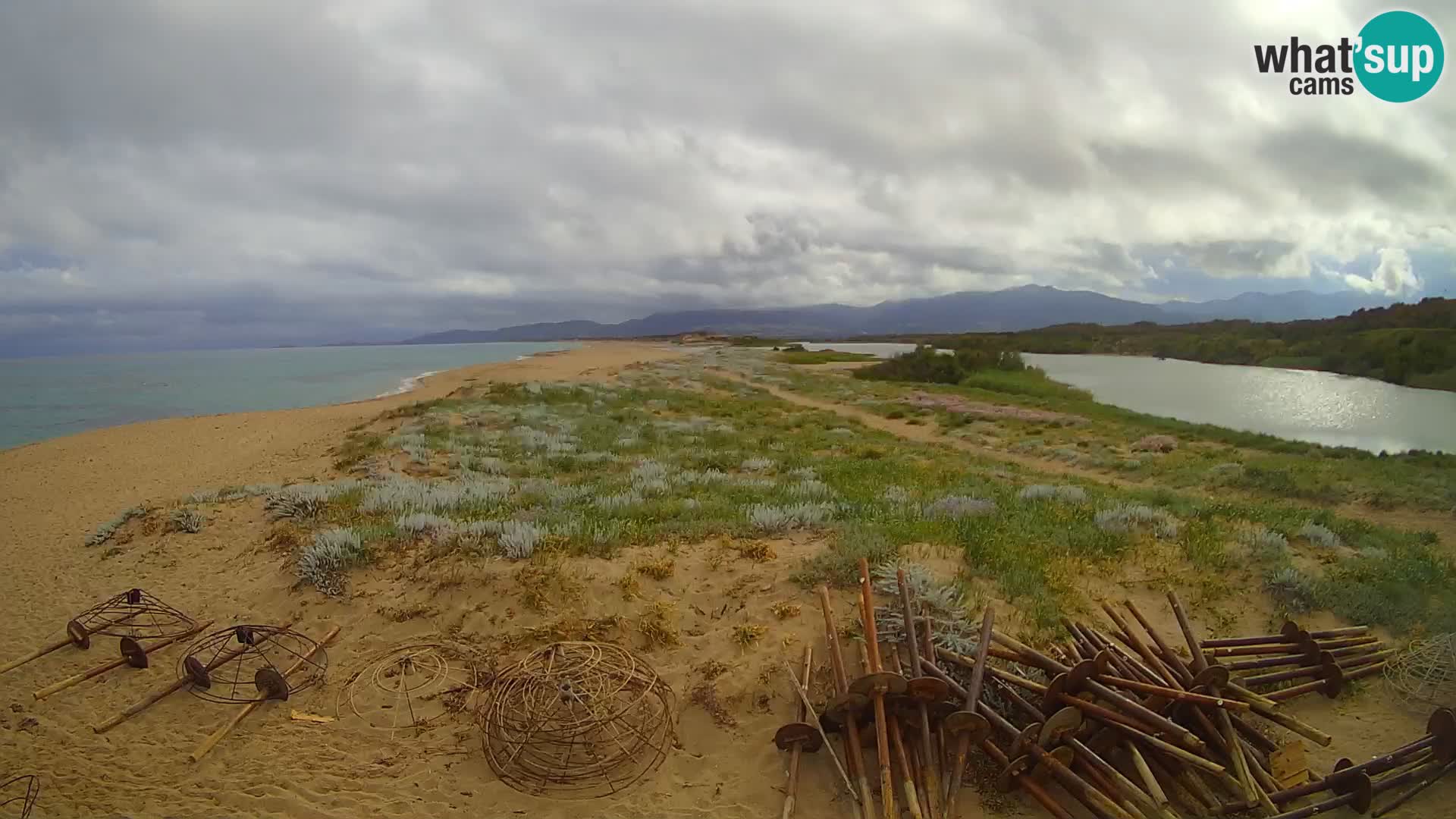 Valledoria Live-Webcam – Strand San Pietro – Sardinien – Italien