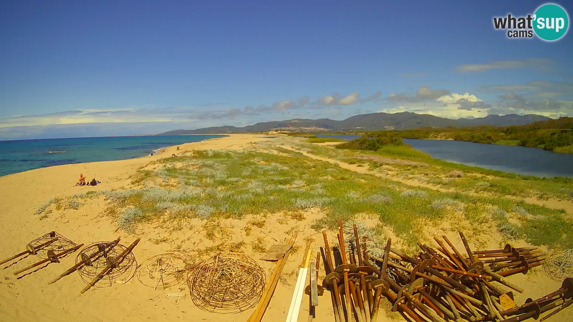 Valledoria Live webcam – San Pietro beach – Sardinia – Italy