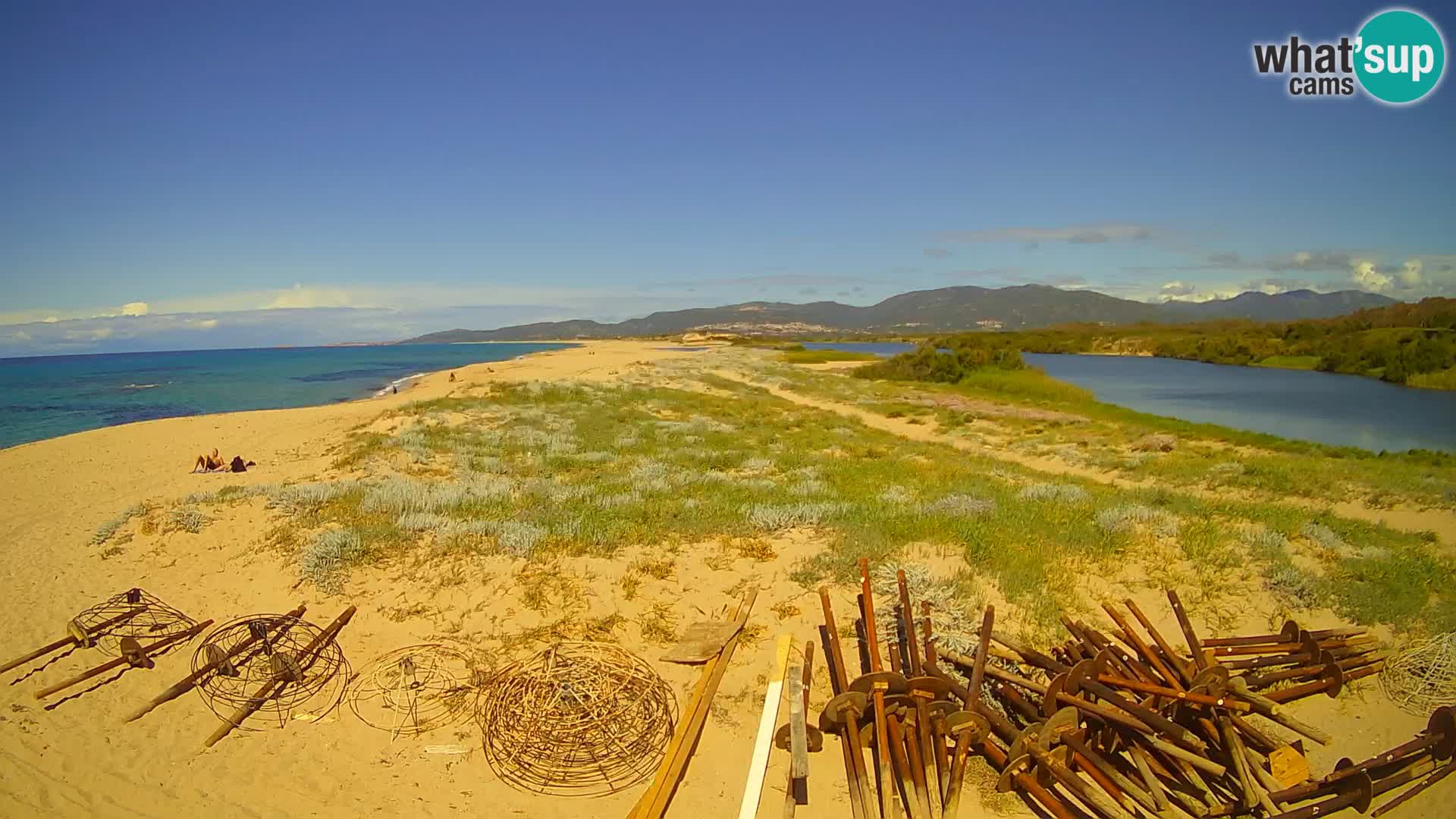 Valledoria Live webcam – San Pietro beach – Sardinia – Italy