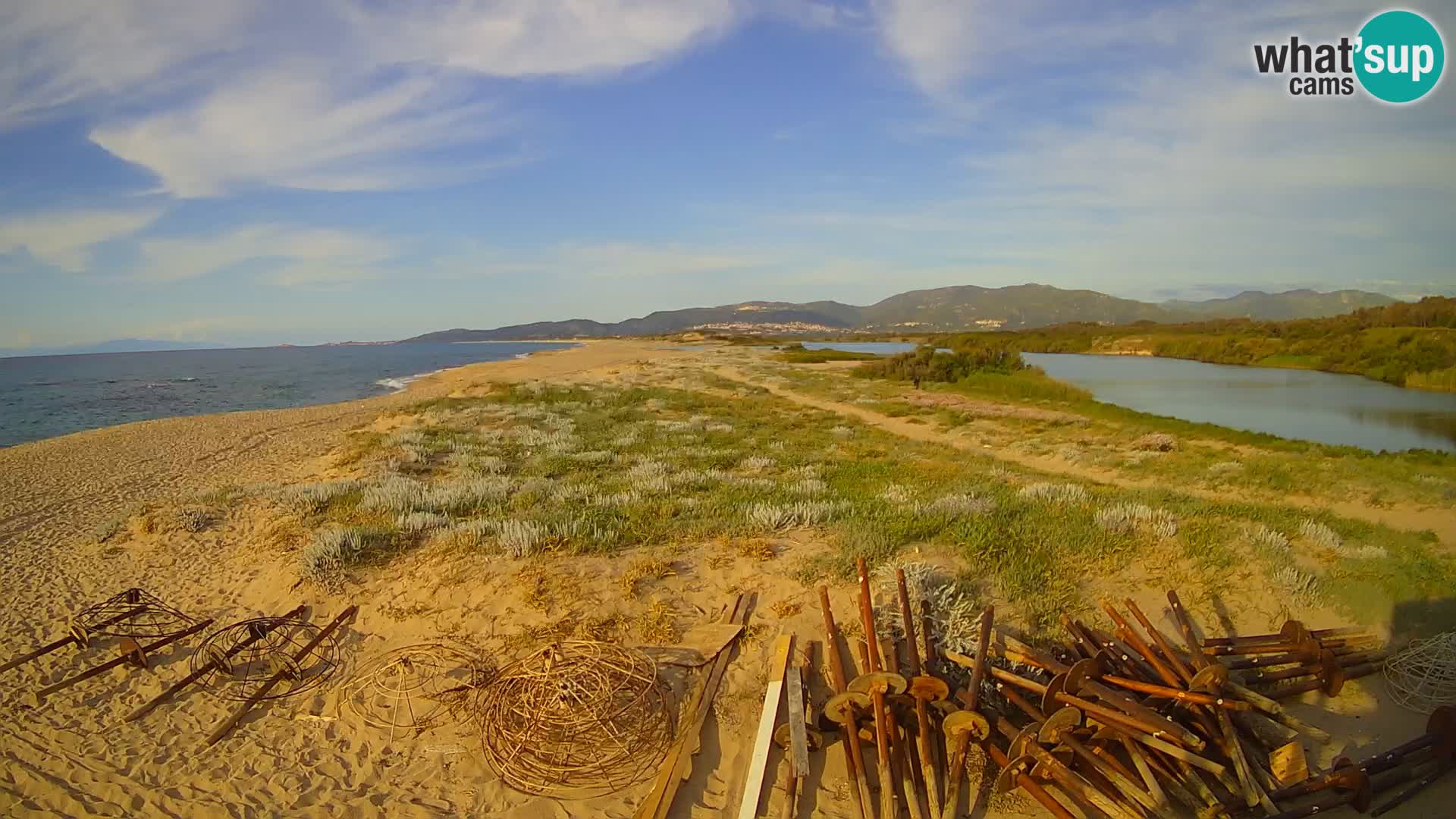 Valledoria Live webcam – San Pietro beach – Sardinia – Italy