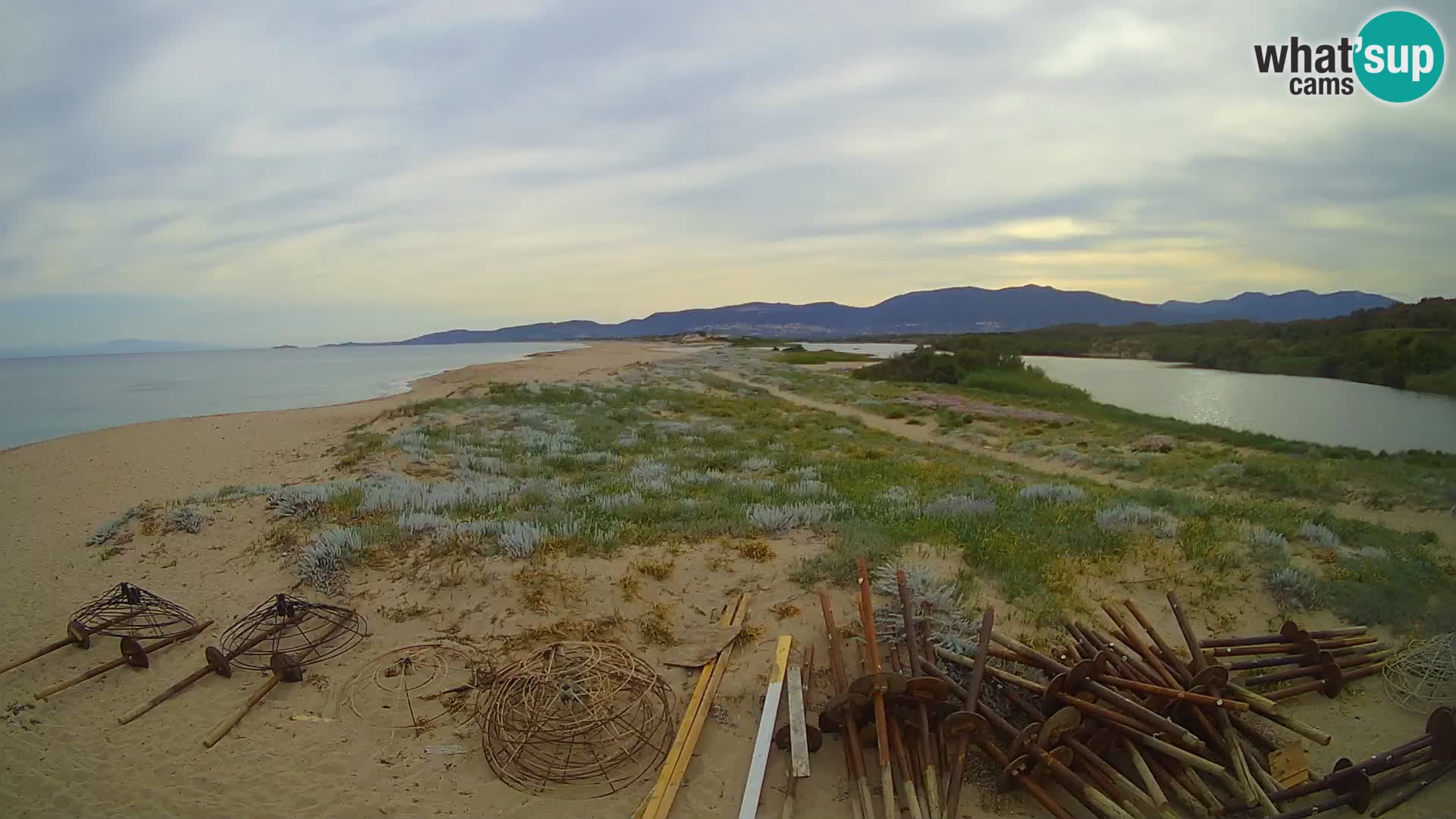 Valledoria Live-Webcam – Strand San Pietro – Sardinien – Italien