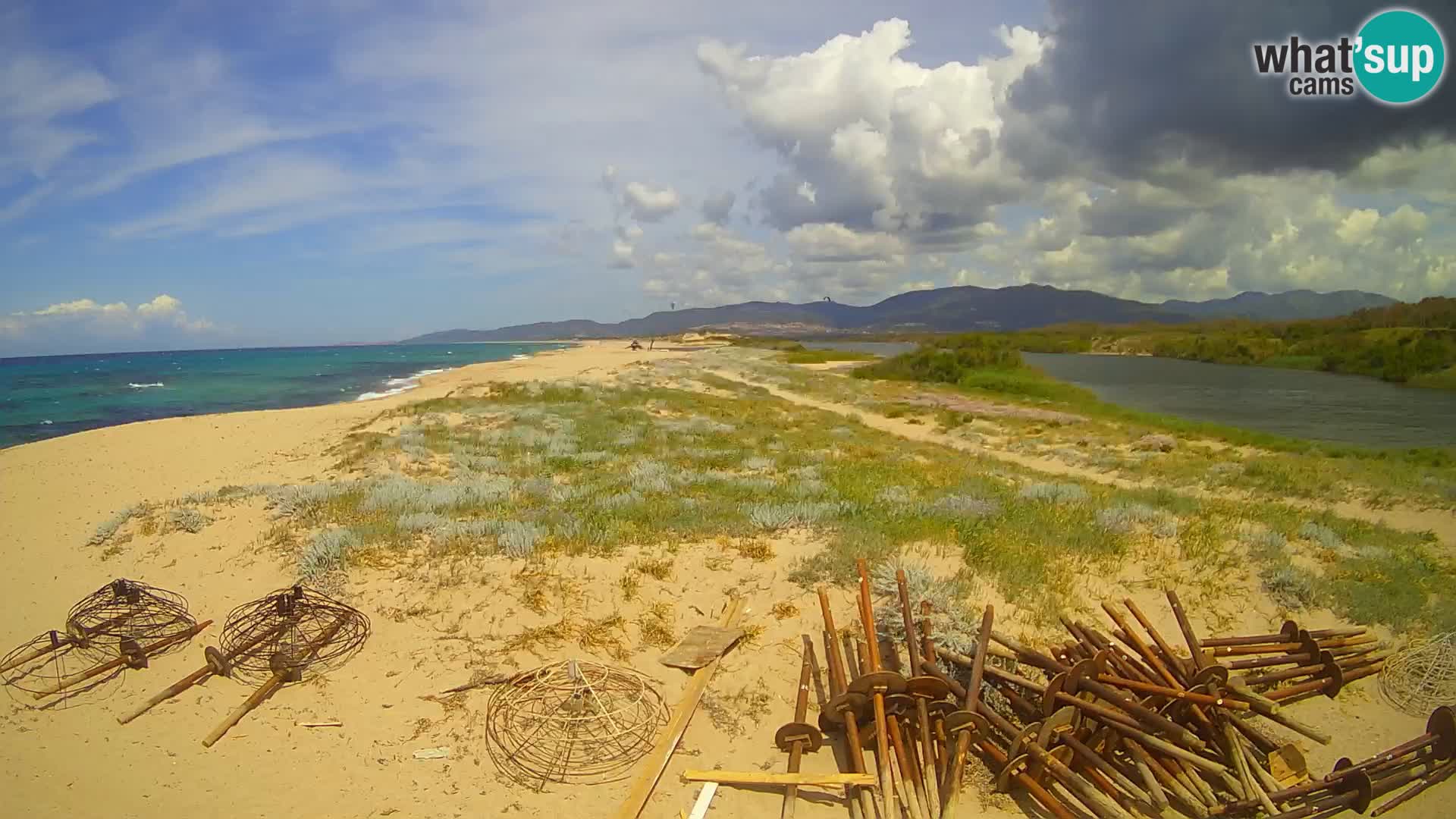 Valledoria Live webcam – San Pietro beach – Sardinia – Italy