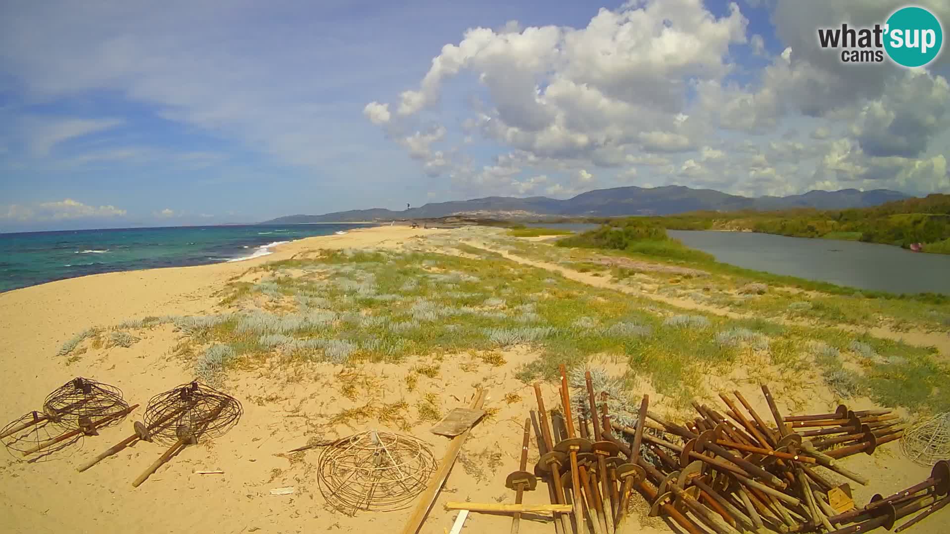 Valledoria Live webcam – Spiaggia di San Pietro – Sardegna – Italia