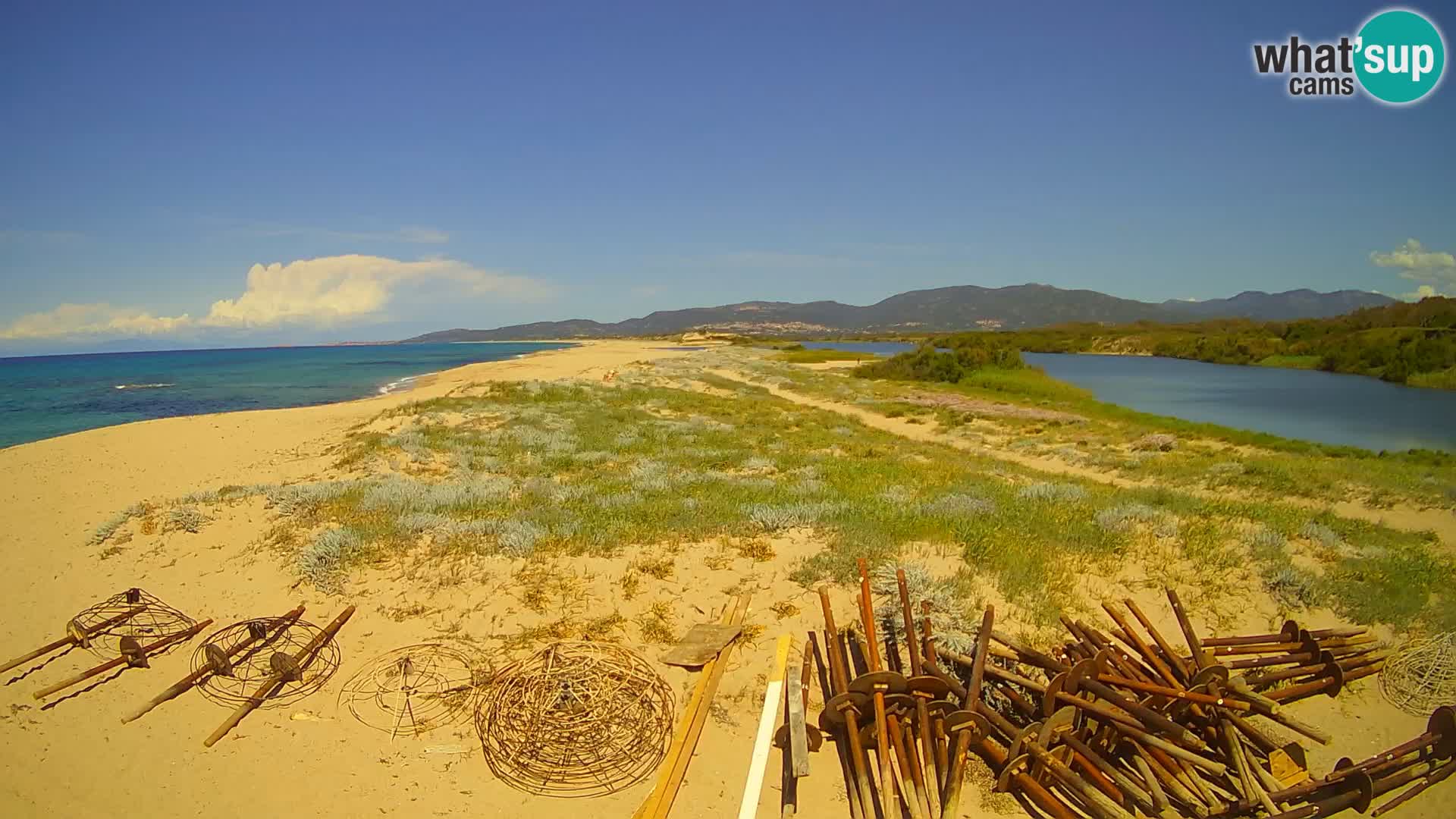 Valledoria Live-Webcam – Strand San Pietro – Sardinien – Italien