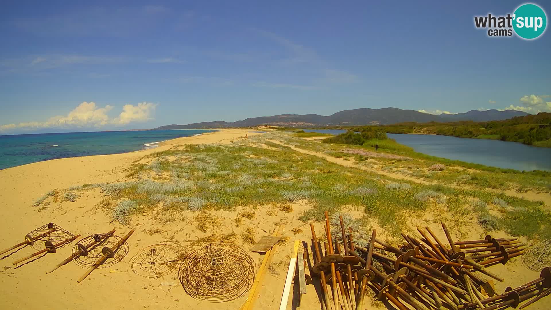 Valledoria Web kamera uživo – plaža San Pietro – Sardinija – Italija