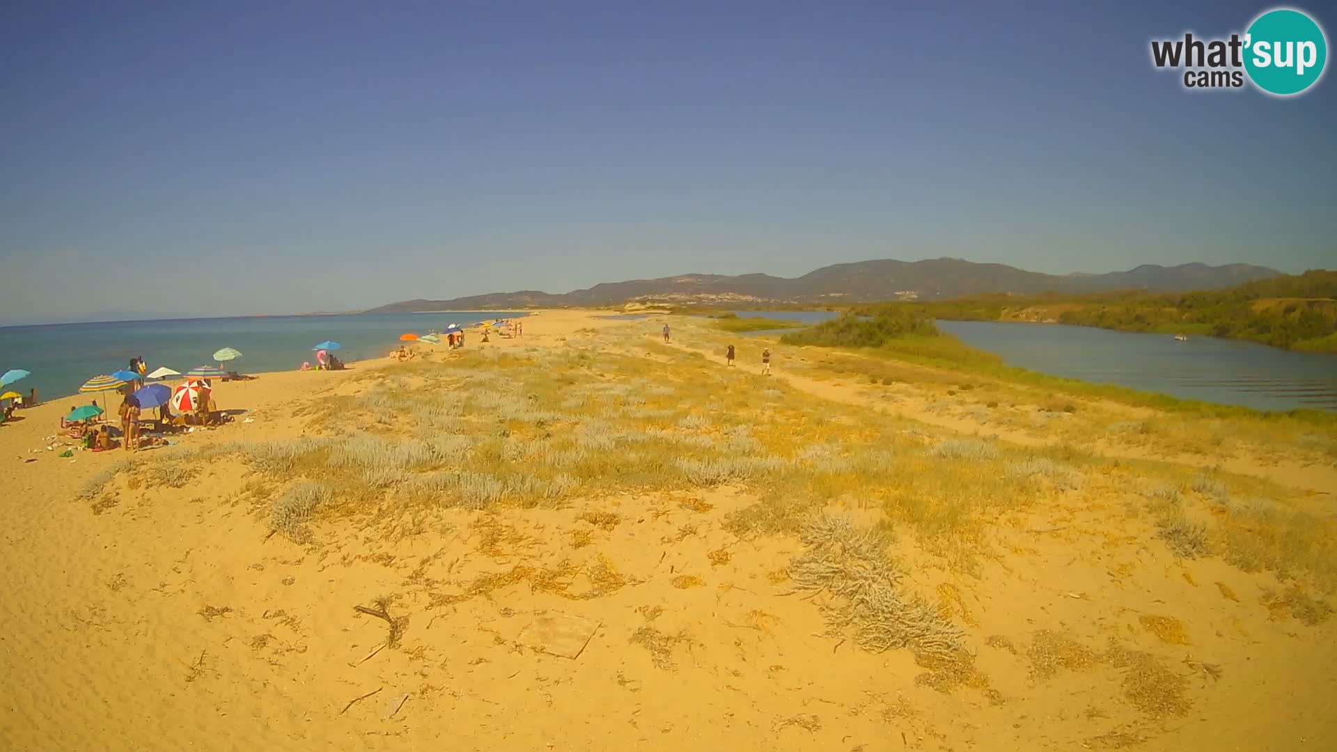 Valledoria Live-Webcam – Strand San Pietro – Sardinien – Italien