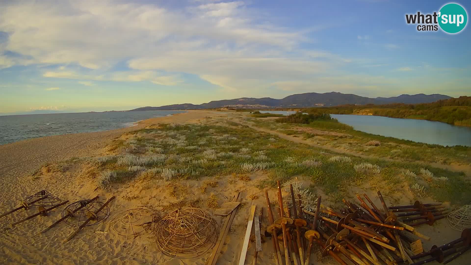 Webcam Valledoria Live – Plage de San Pietro – Sardaigne – Italie