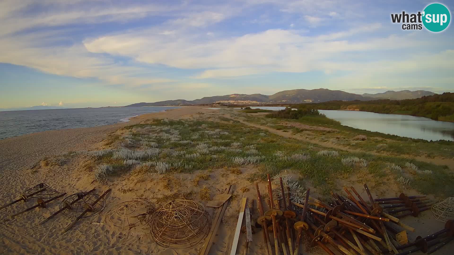 Webcam Valledoria Live – Plage de San Pietro – Sardaigne – Italie