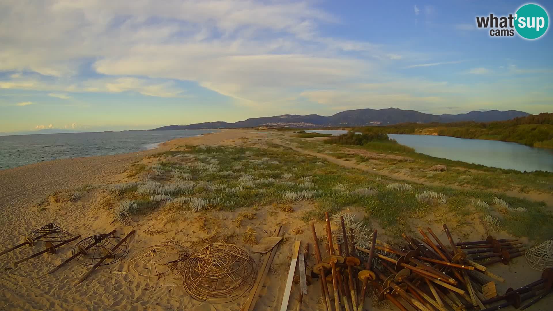 Valledoria Live webcam – San Pietro beach – Sardinia – Italy