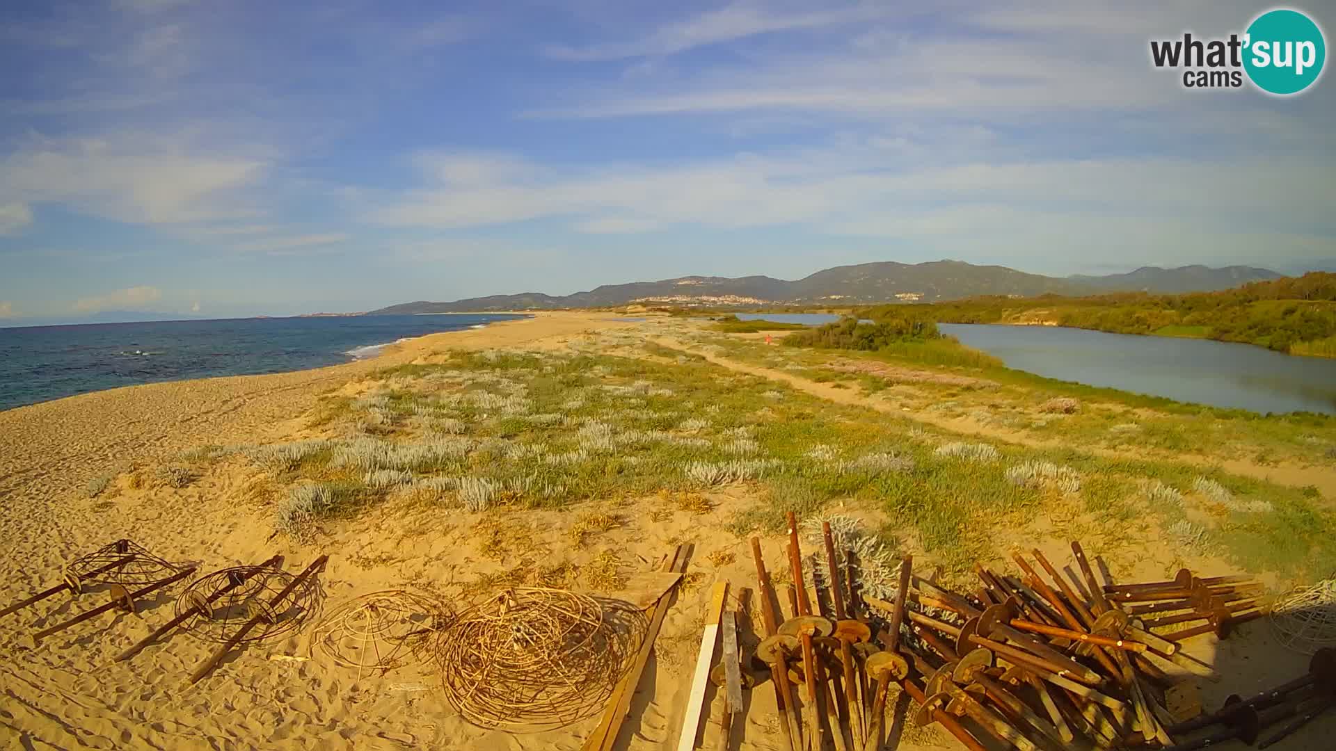Valledoria Web kamera uživo – plaža San Pietro – Sardinija – Italija