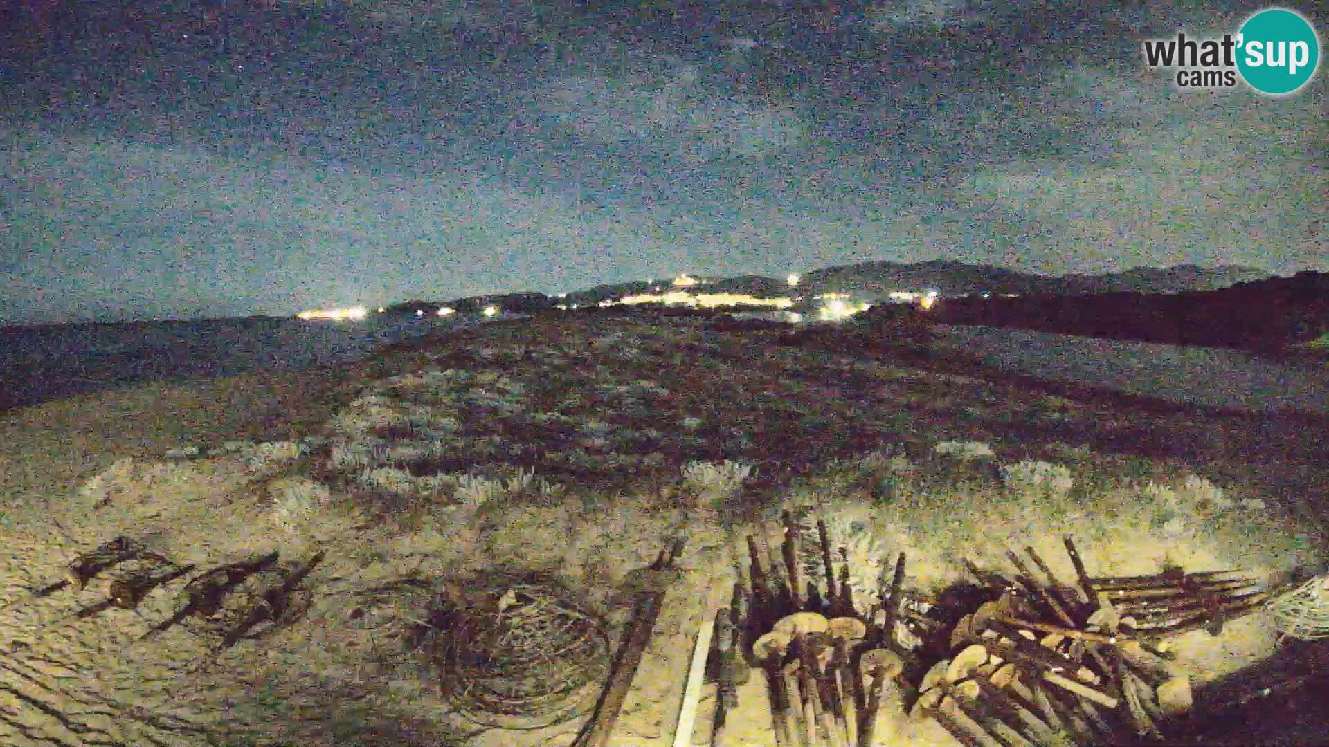Spletna kamera Valledoria v živo – plaža San Pietro – Sardinija – Italija