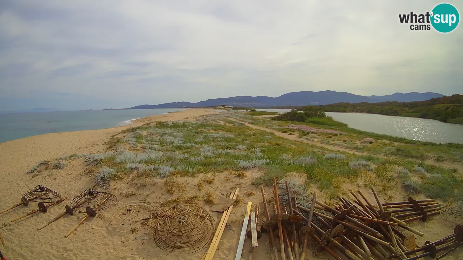 Valledoria Web kamera uživo – plaža San Pietro – Sardinija – Italija