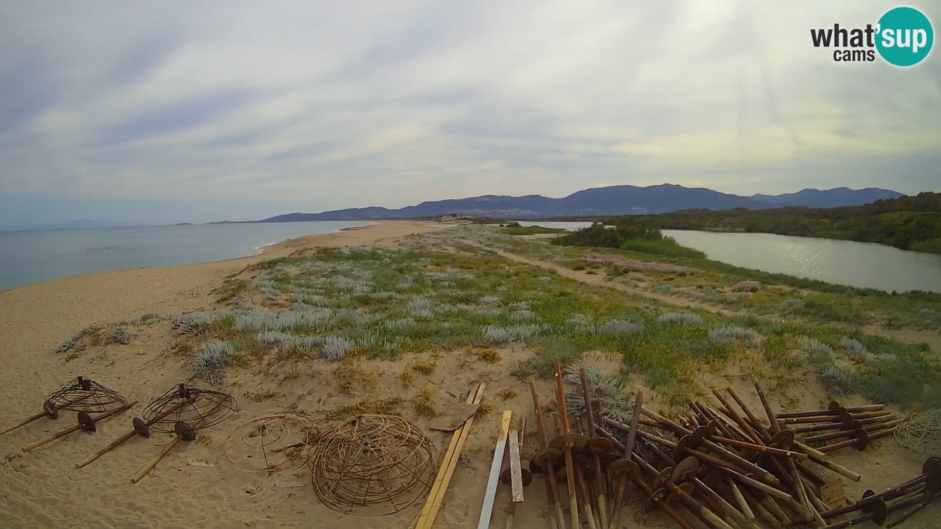 Valledoria Live webcam – San Pietro beach – Sardinia – Italy