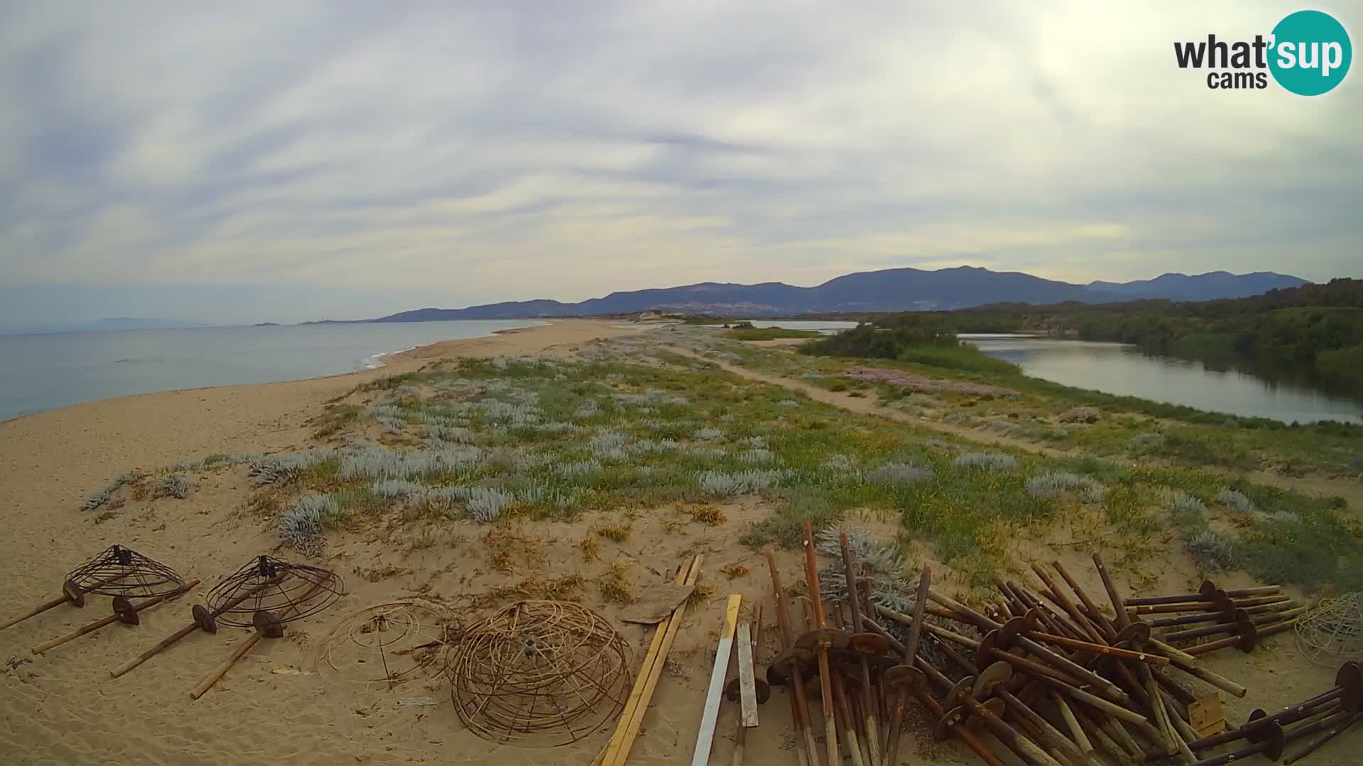 Valledoria Live-Webcam – Strand San Pietro – Sardinien – Italien
