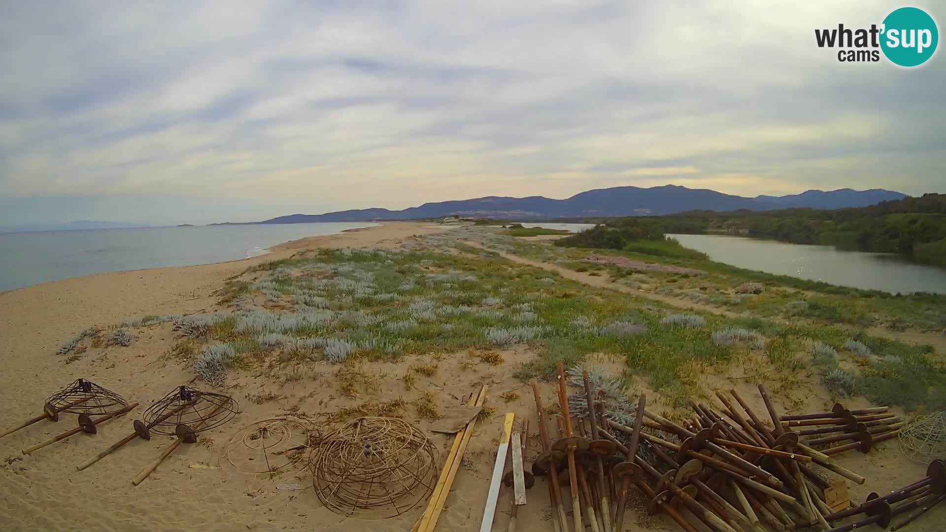 Valledoria Live-Webcam – Strand San Pietro – Sardinien – Italien