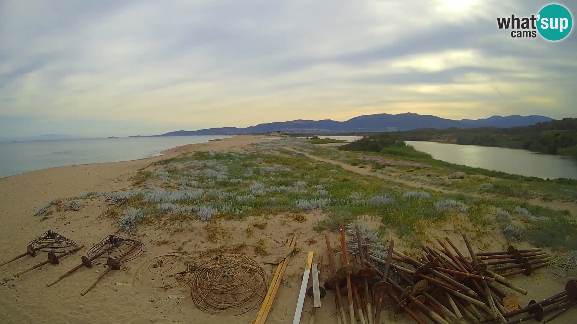 Valledoria Live webcam – San Pietro beach – Sardinia – Italy