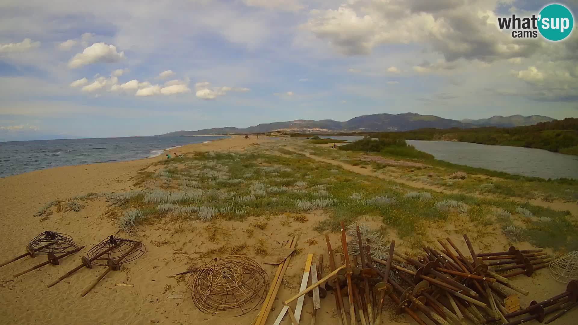 Valledoria Live webcam – San Pietro beach – Sardinia – Italy