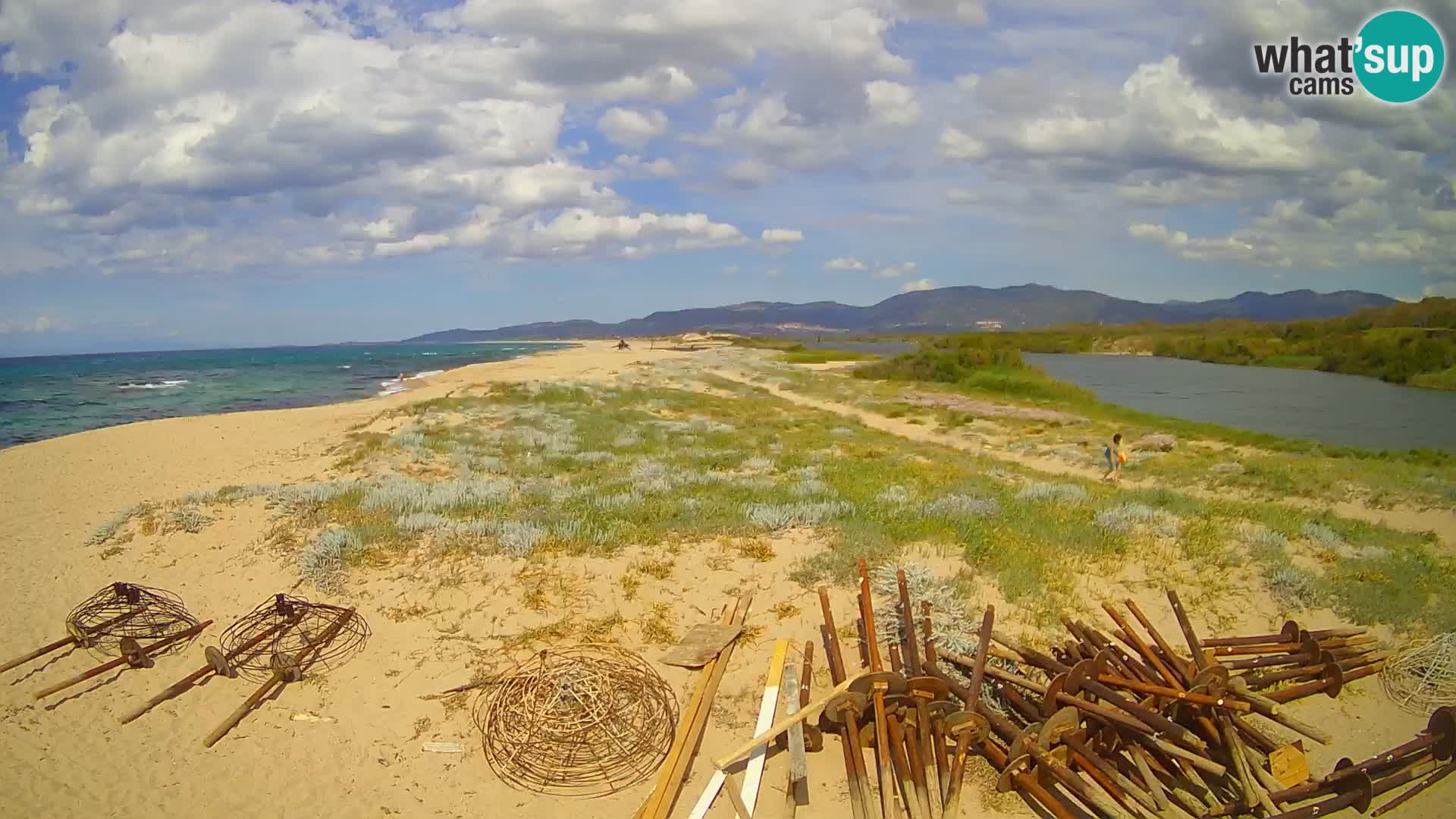 Valledoria Live webcam – San Pietro beach – Sardinia – Italy