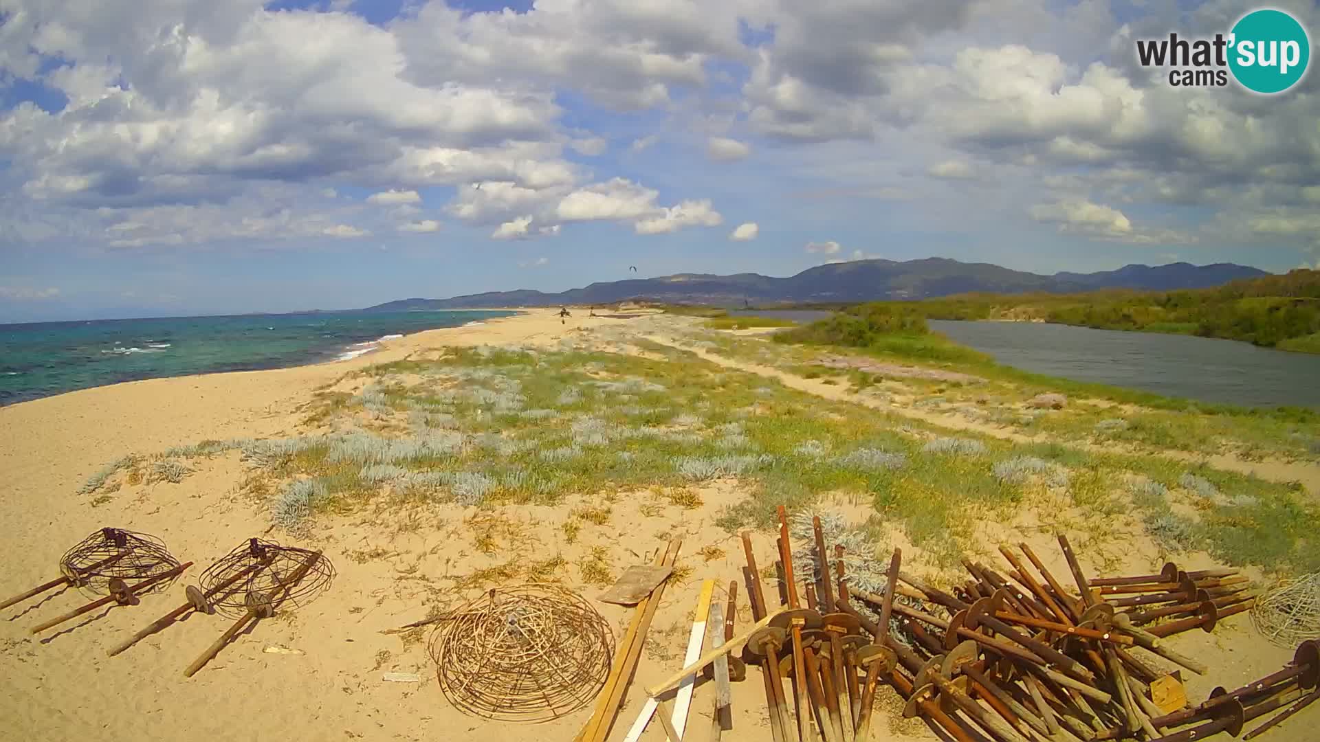 Valledoria Live-Webcam – Strand San Pietro – Sardinien – Italien