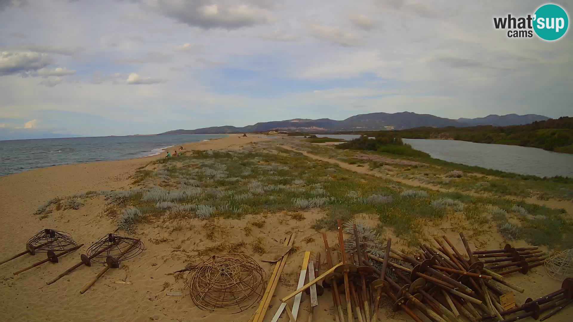 Valledoria Live webcam – San Pietro beach – Sardinia – Italy