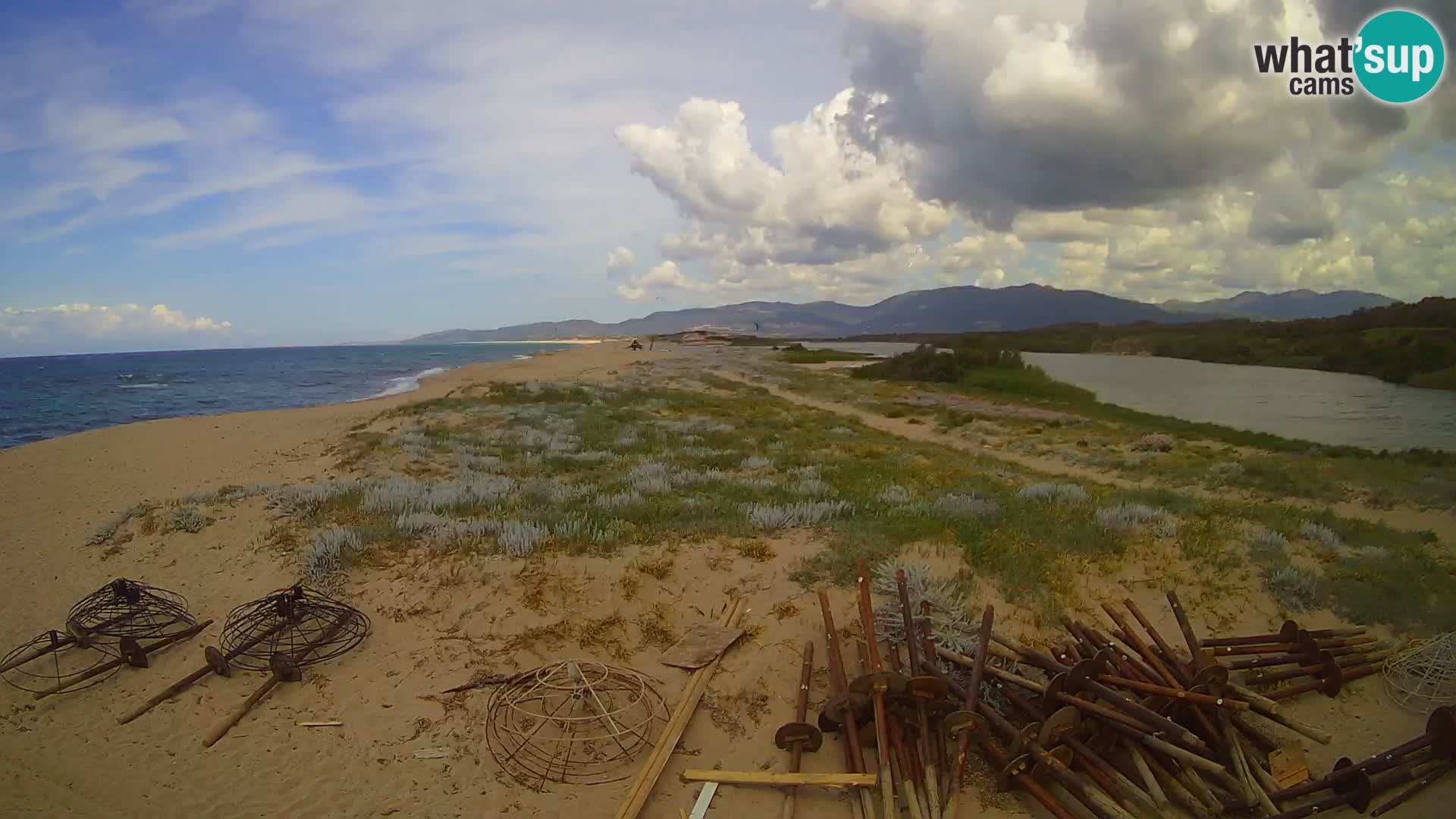 Valledoria Live-Webcam – Strand San Pietro – Sardinien – Italien