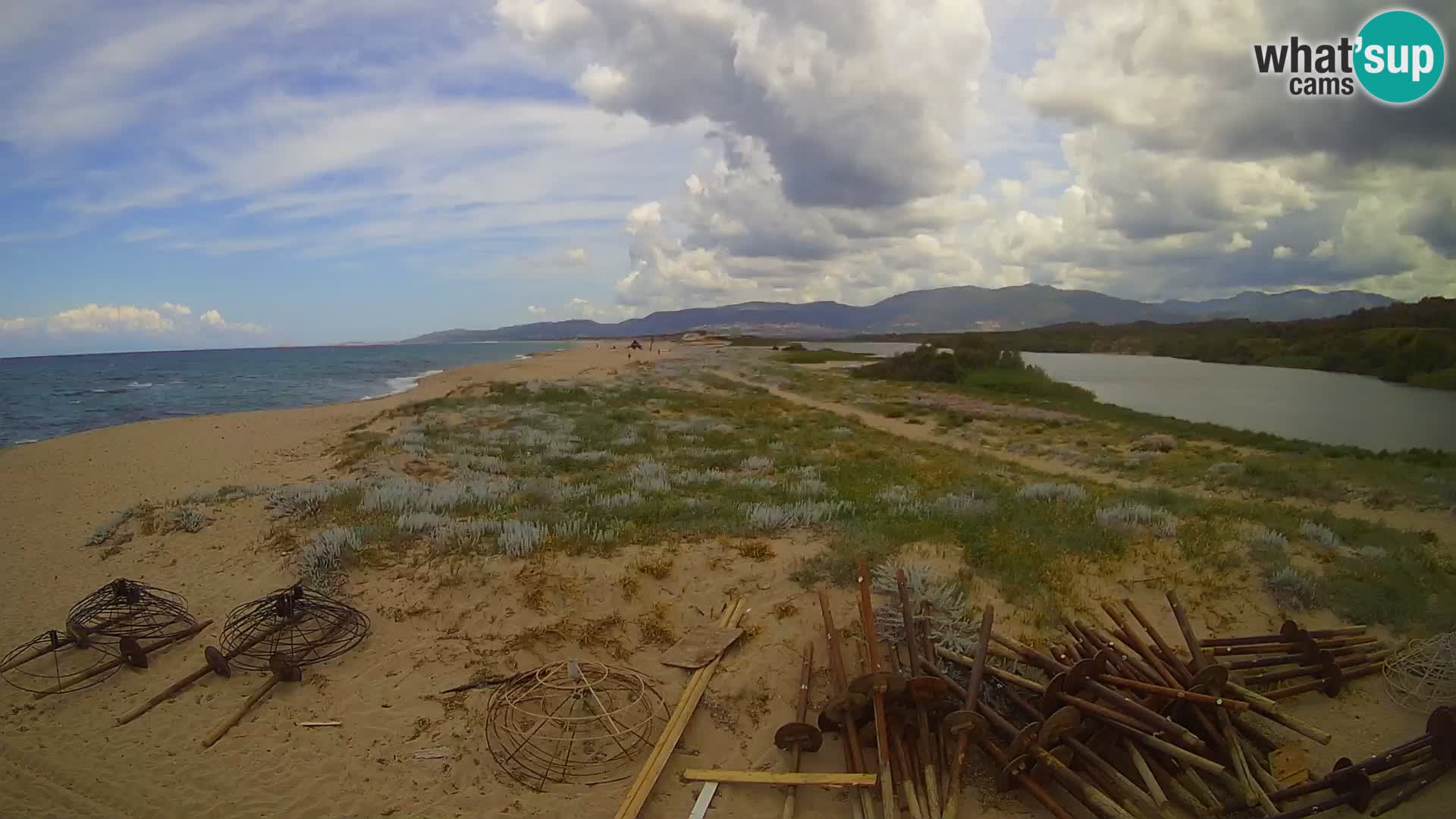 Valledoria Live webcam – San Pietro beach – Sardinia – Italy