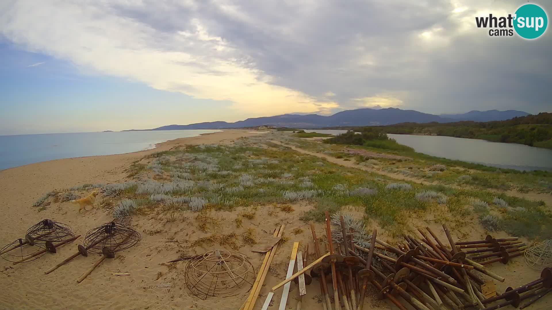 Valledoria Live-Webcam – Strand San Pietro – Sardinien – Italien