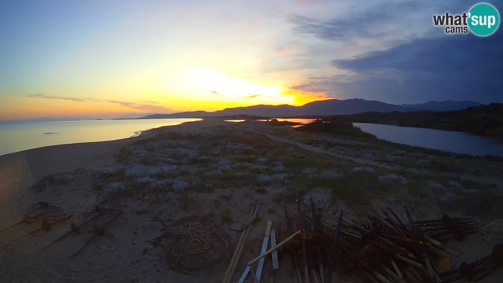 Valledoria Live webcam – San Pietro beach – Sardinia – Italy