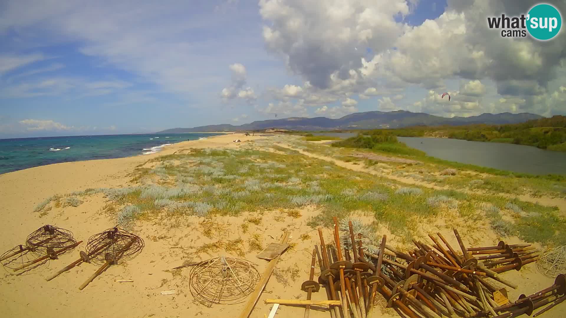 Valledoria Live webcam – San Pietro beach – Sardinia – Italy