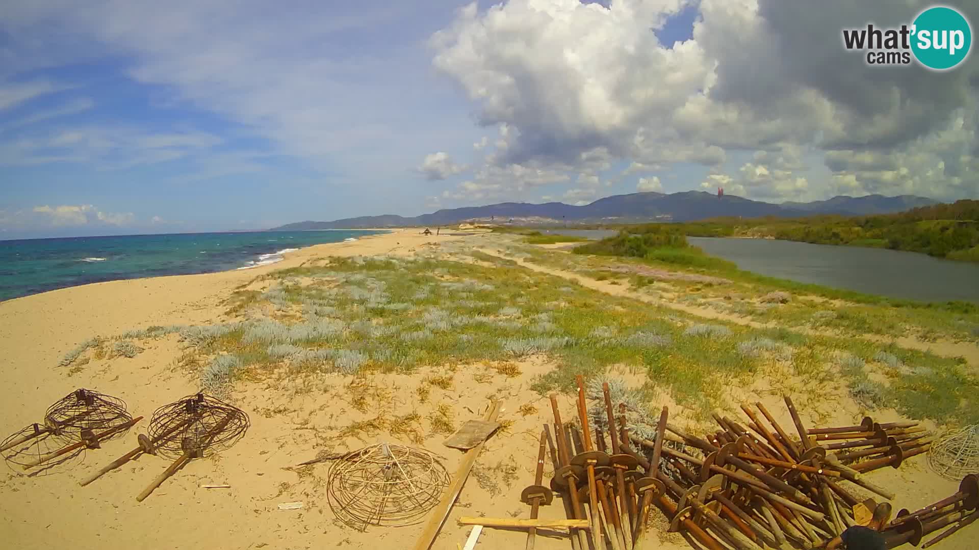 Valledoria Live webcam – San Pietro beach – Sardinia – Italy